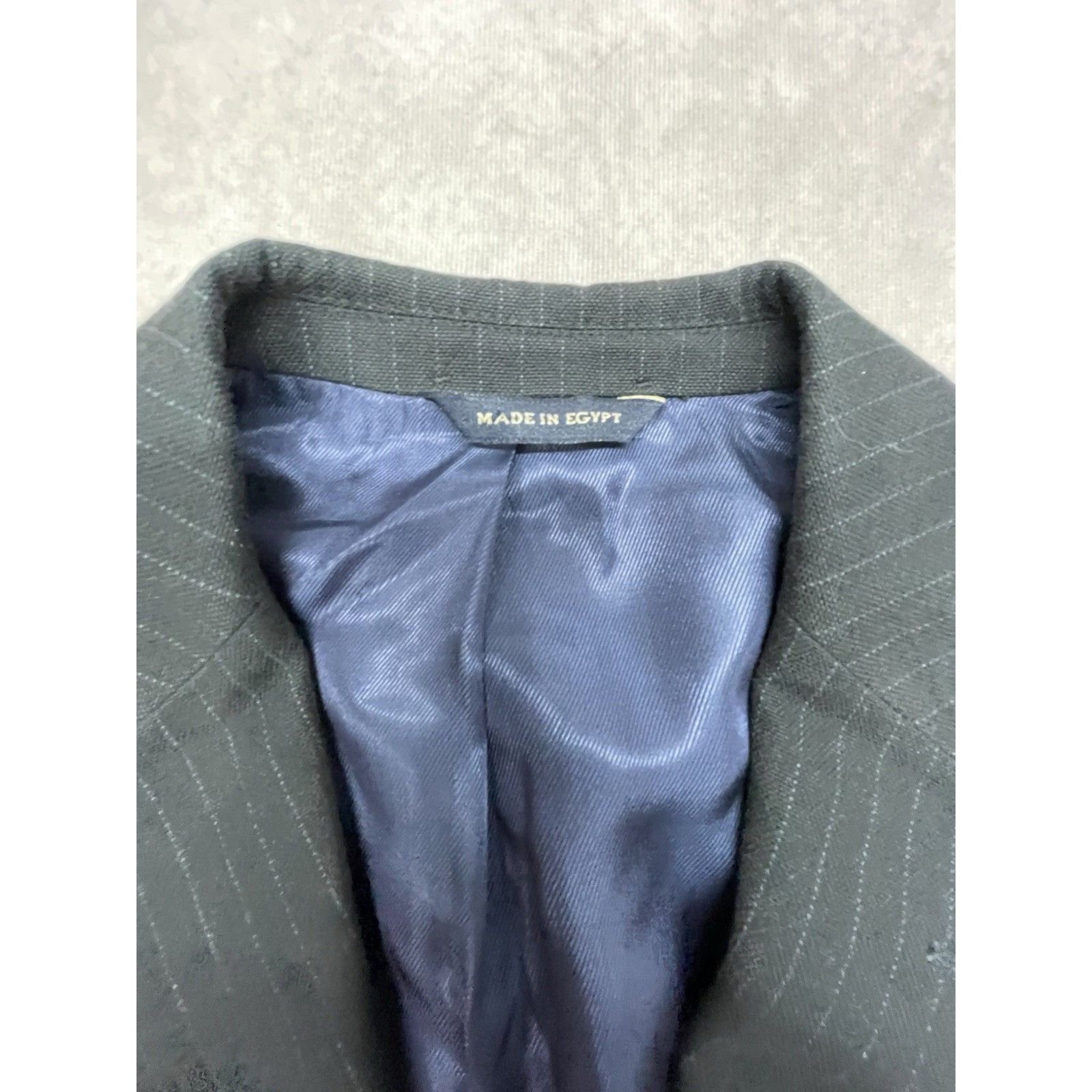 Banana Republic Banana Republic Modern Fit Pinstripe Blazer Men's 40S 3-Butt Size 40R - 2 Thumbnail