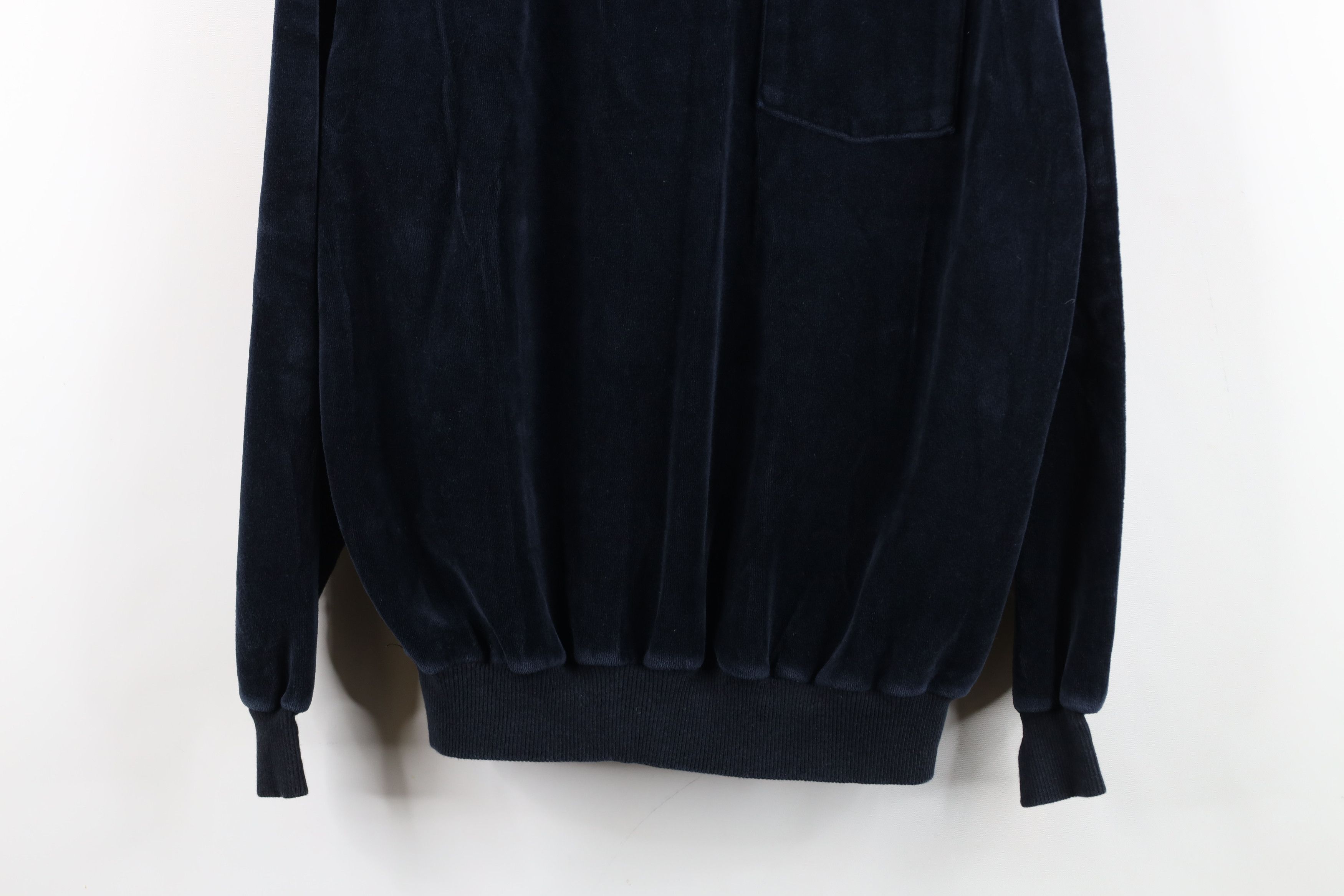 Vintage Vintage 90s Streetwear Collared Pullover Polo Shirt Blue USA Size US XL / EU 56 / 4 - 3 Thumbnail