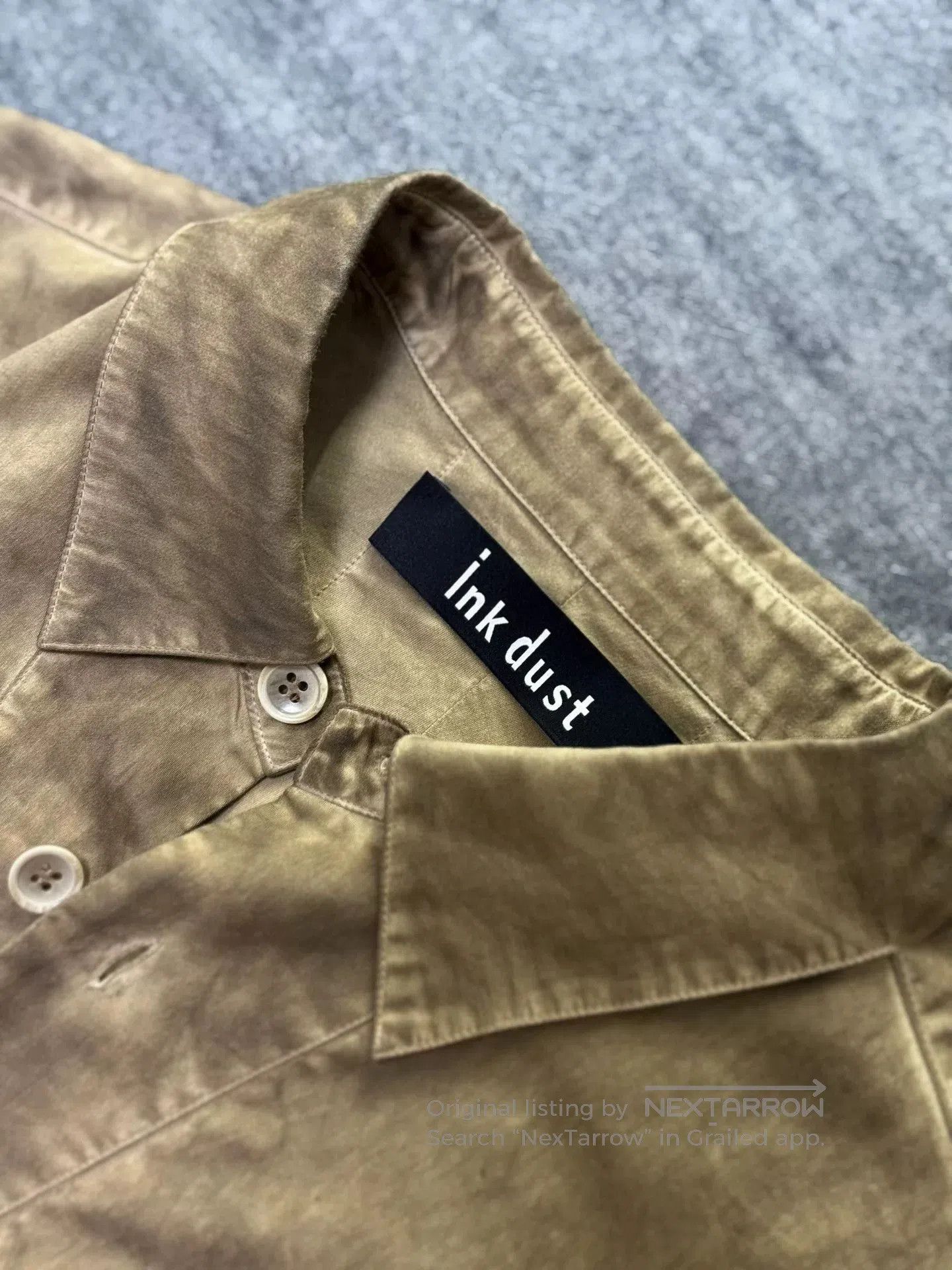 Japanese Brand Dark Pioneer Cold-Dye Long Shirt. Size US L / EU 52-54 / 3 - 8 Thumbnail
