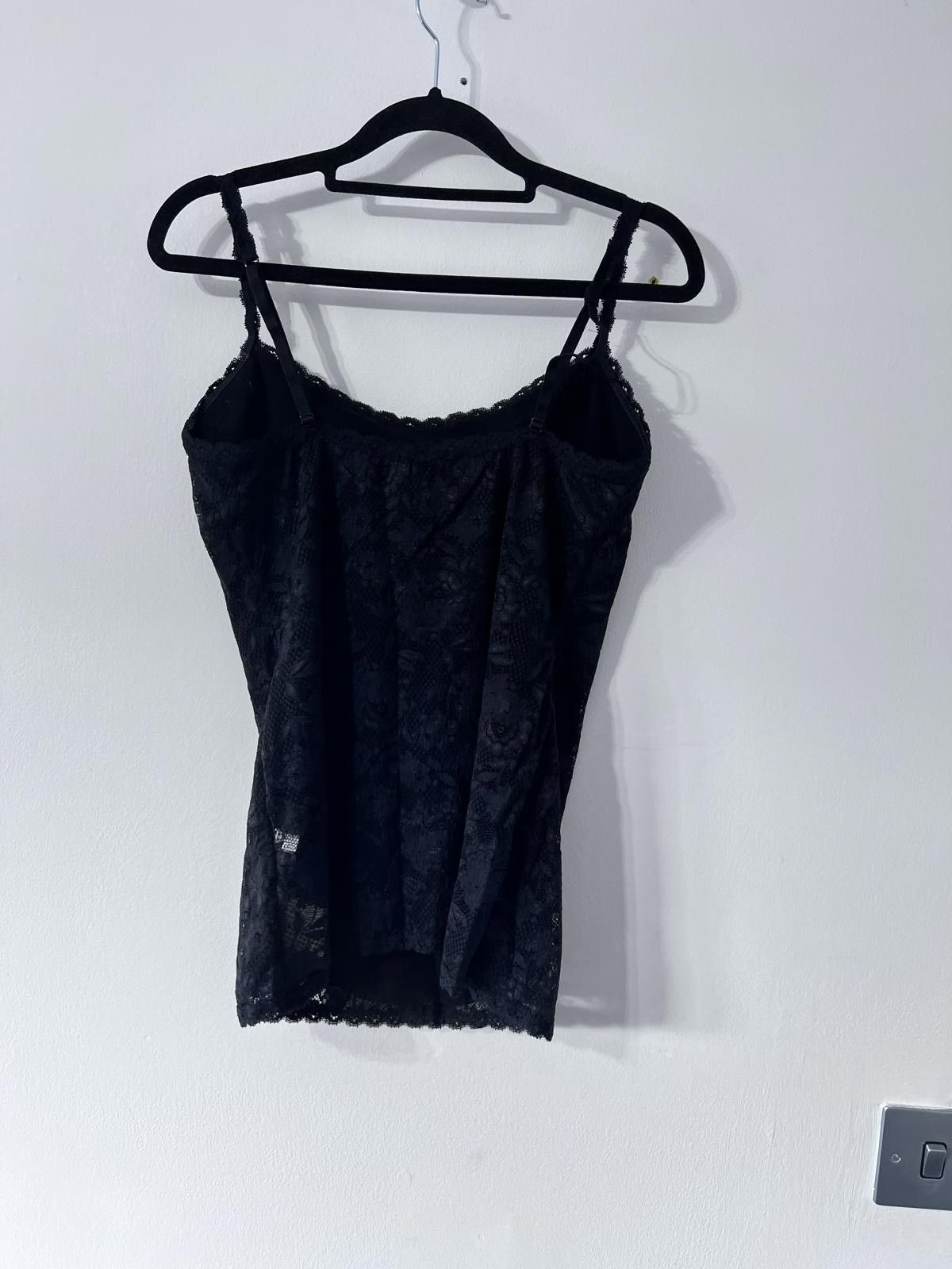 Other Cosabella Black Lace Camisole – Size 10 (Made in Italy) Size M / US 6-8 / IT 42-44 - 7 Thumbnail