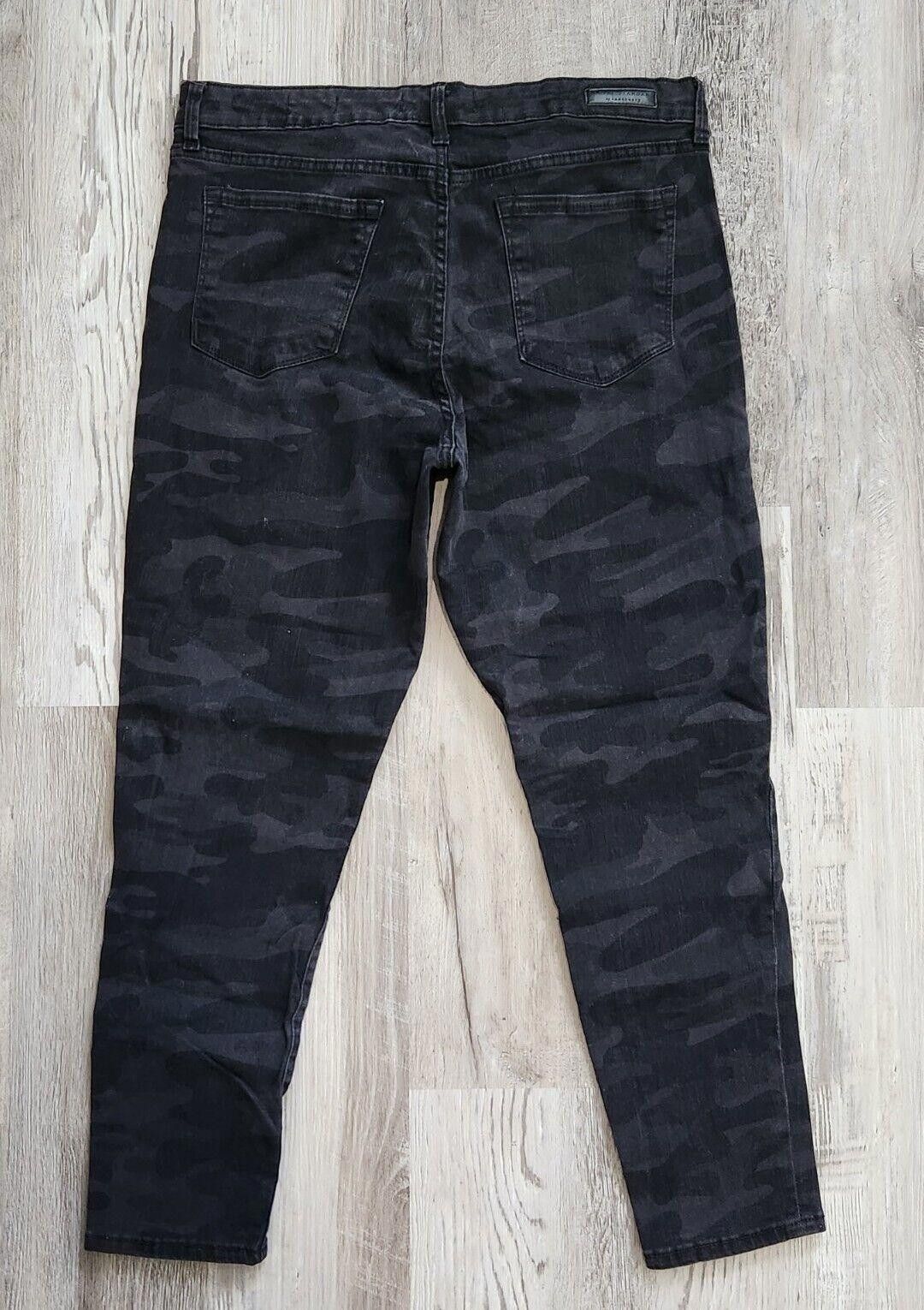 Sanctuary Social standard sanctuary jeans 14 Ankle Skinny Black Camo Size 36" / US 14 / IT 50 - 2 Thumbnail