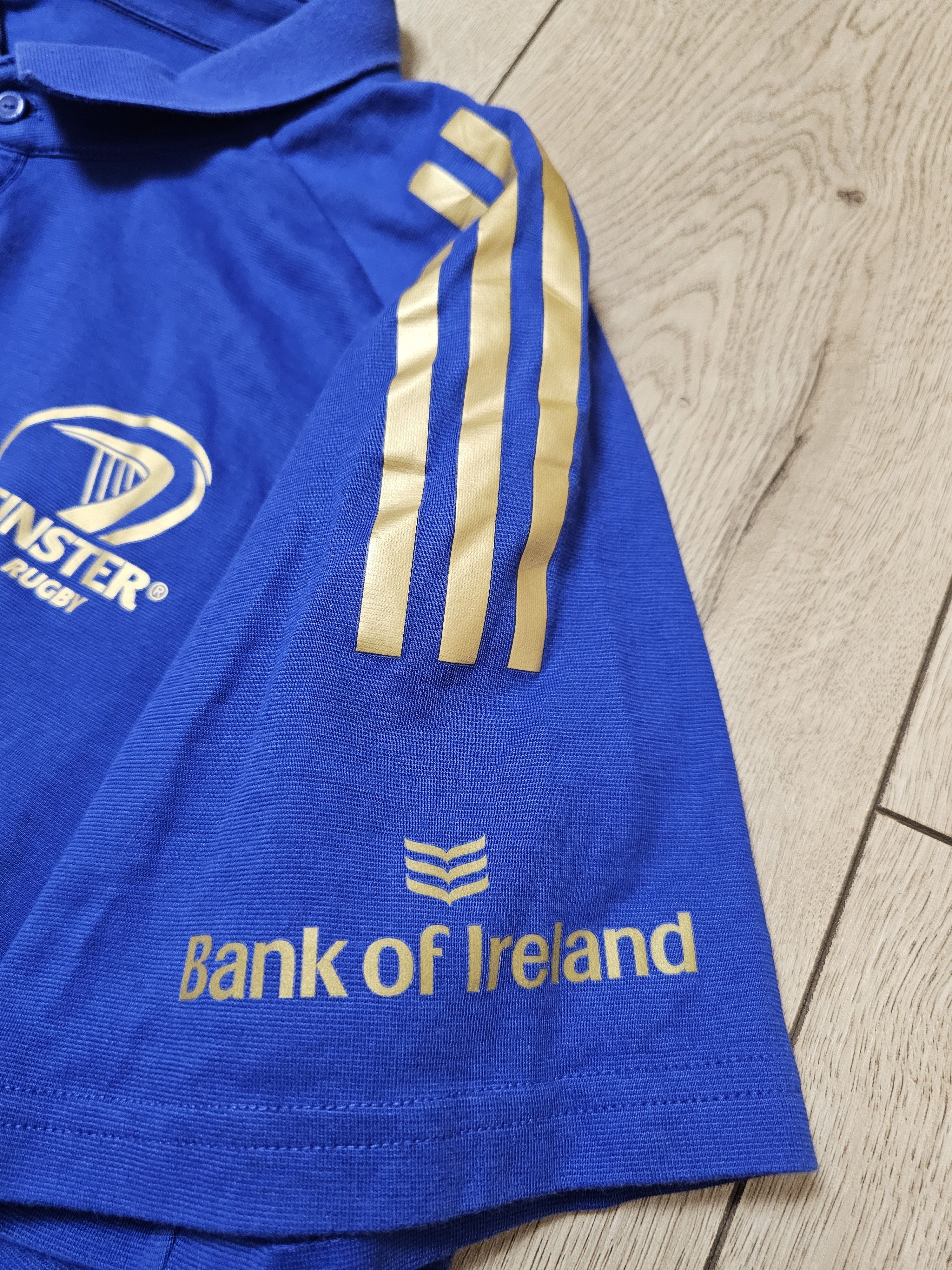 Adidas LEINSTER RUGBY UNION 2021 SHIRT RUGBY JERSEY COTTON POLO Size US XL / EU 56 / 4 - 5 Thumbnail