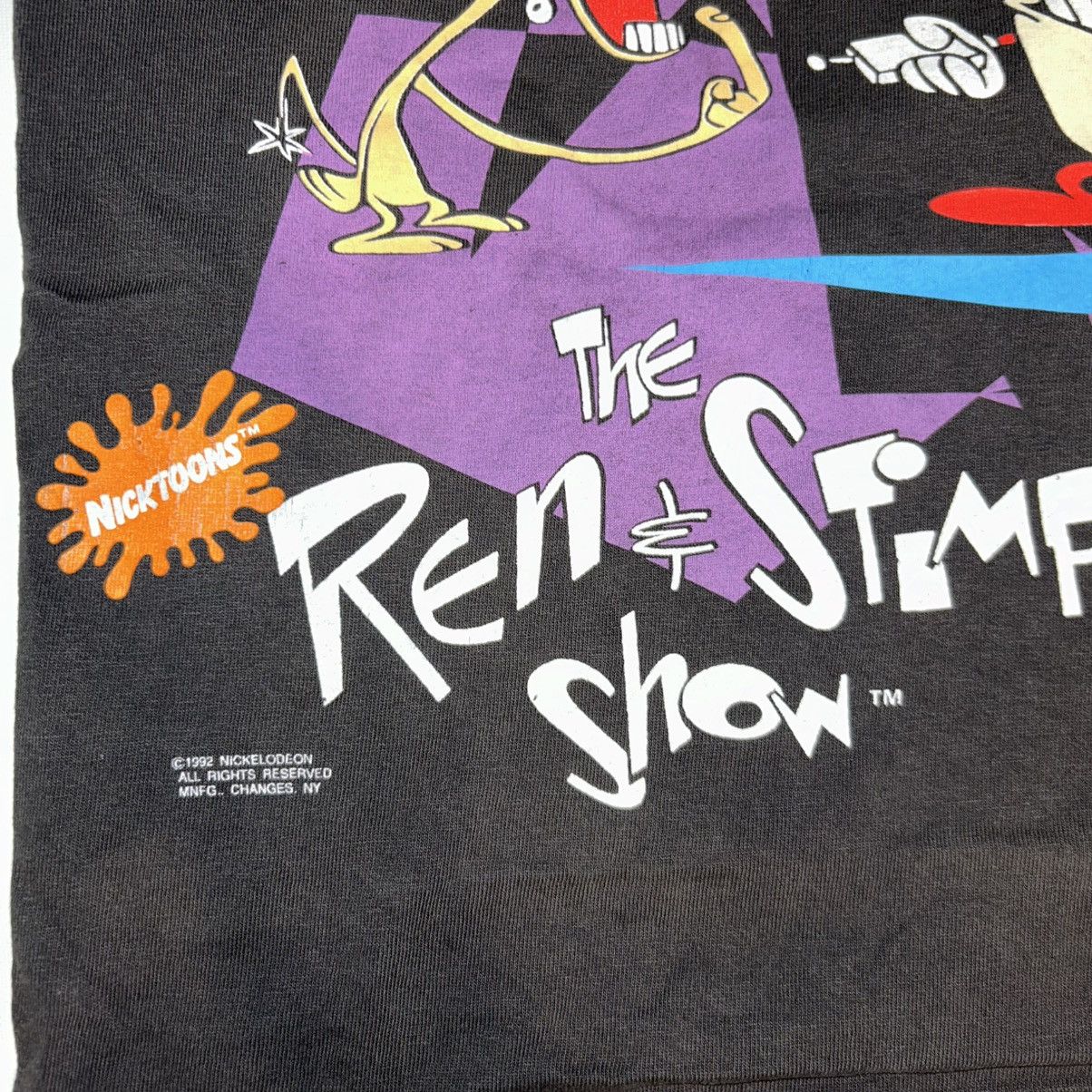 Changes Ren and Stimpy Wrap Around T-Shirt 1992 Nickelodeon Changes Size US L / EU 52-54 / 3 - 4 Thumbnail