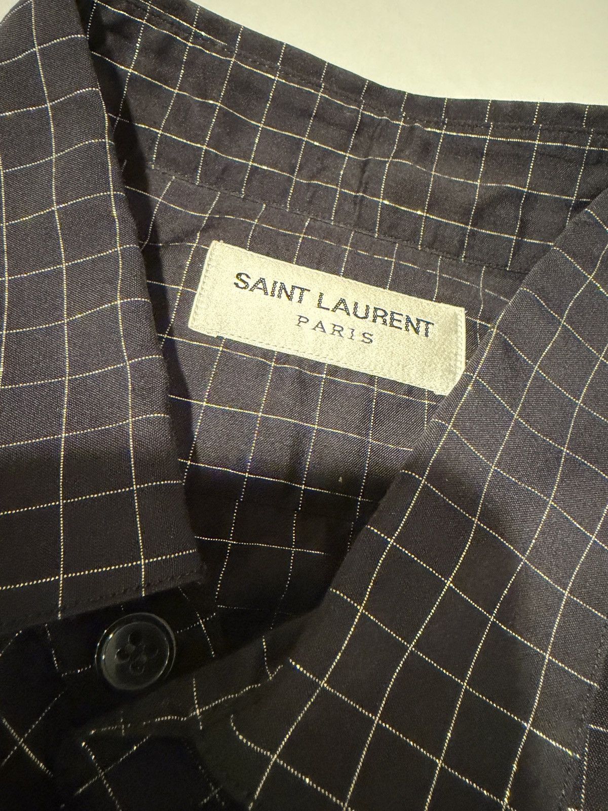 Saint Laurent Paris Saint laurent mens 2022 shirt. 38/15.5/M. $1150 Size US XXS / EU 40 - 8 Thumbnail