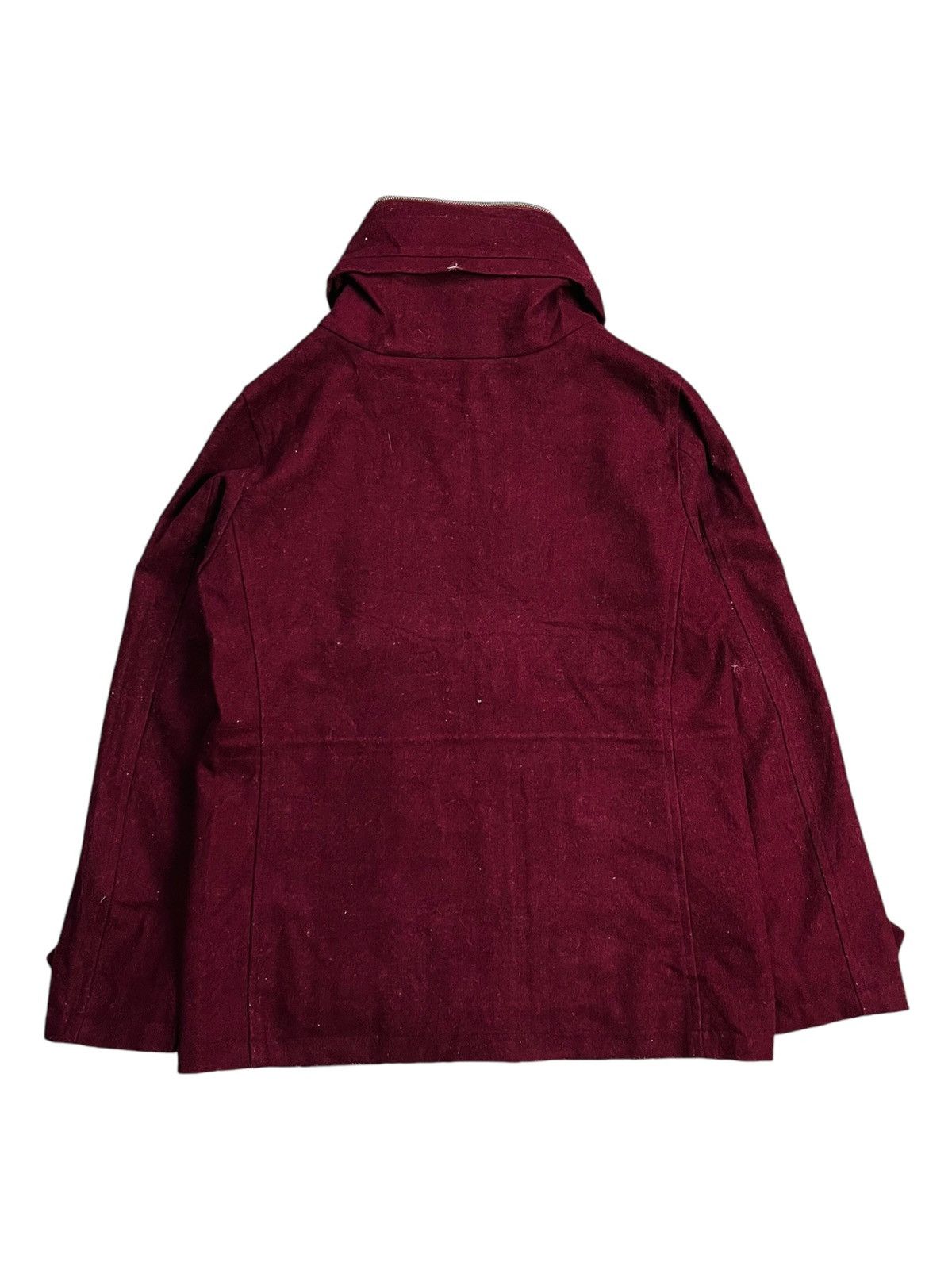Takeo Kikuchi 2000s Takeo Kikuchi - Red Blood Wool Bono Cargo Jacket Size US L / EU 52-54 / 3 - 4 Thumbnail