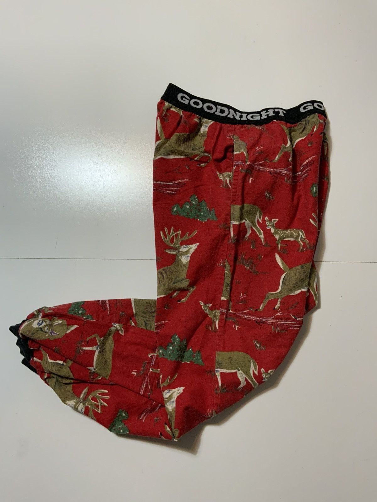 Vintage Vintage Charles Goodnight Deer Hunting Jogger Pajama Pants Size US 36 / EU 52 - 2 Thumbnail