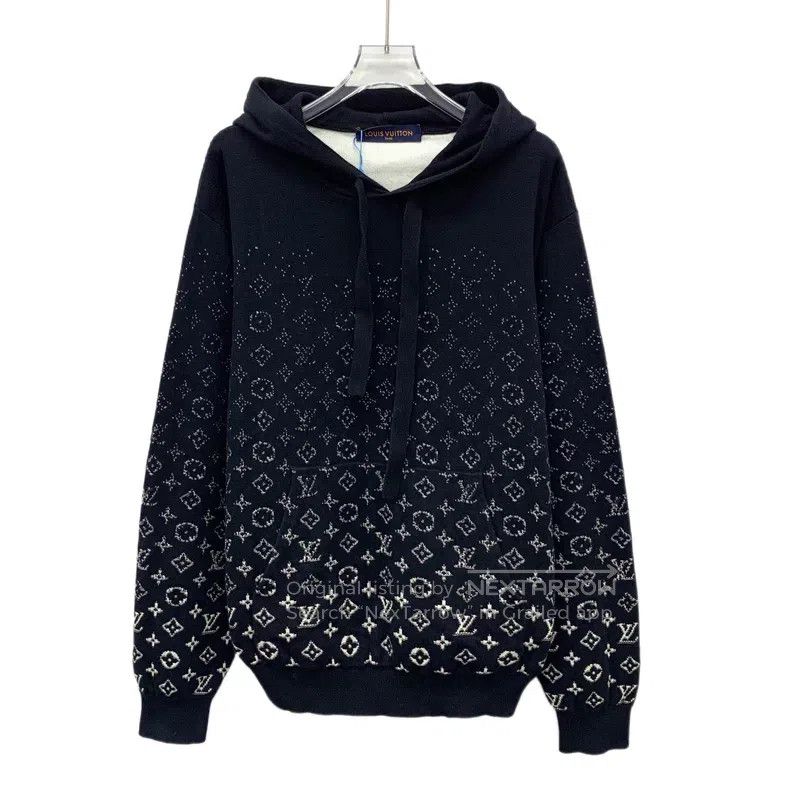 Other Louis Vuitton 22 Monogram black logo full-print cotton hoo Size US S / EU 44-46 / 1 - 1 Thumbnail
