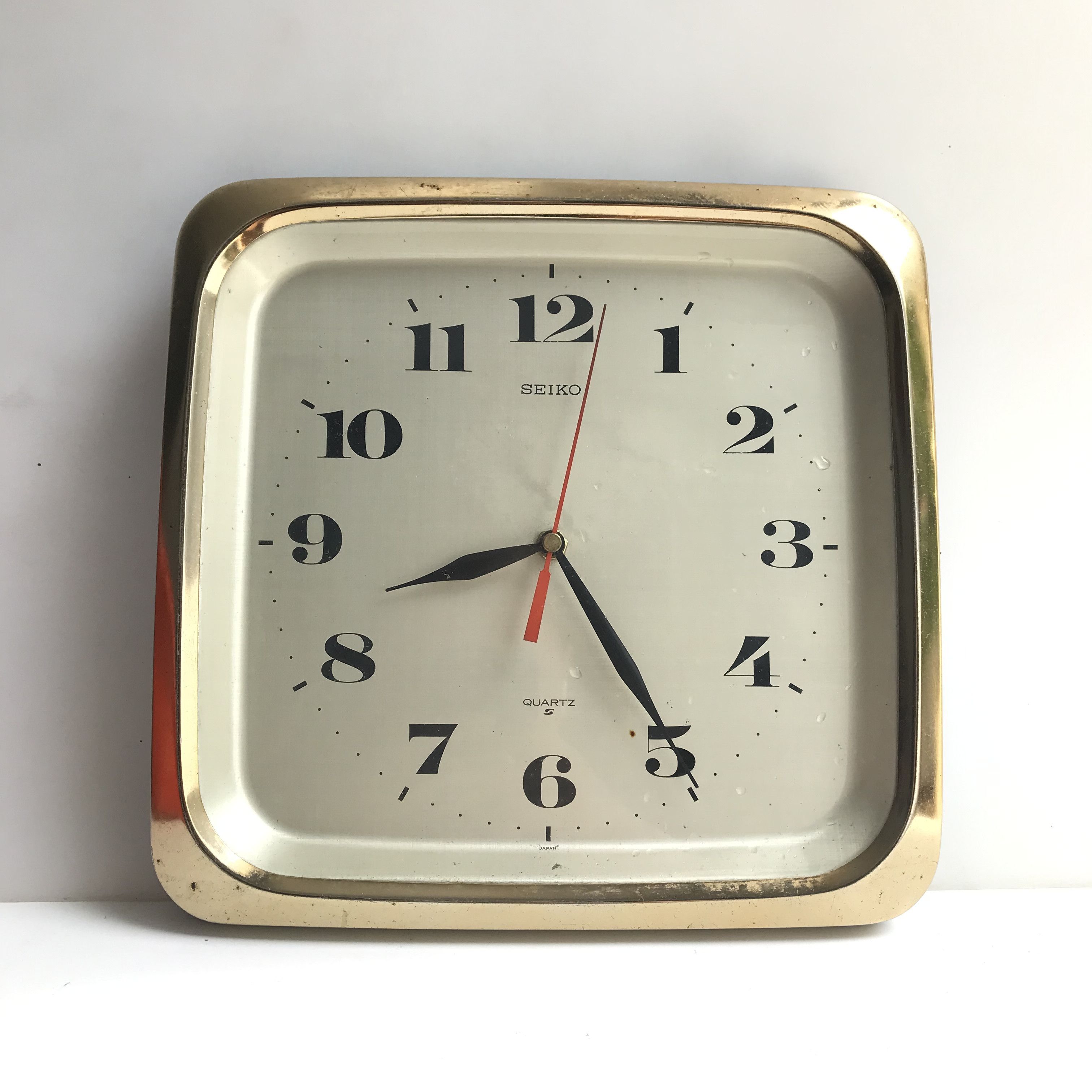 Japanese Brand Vintage Seiko Japan Wall Clock Vintage Space age midcentury Size ONE SIZE - 2 Thumbnail