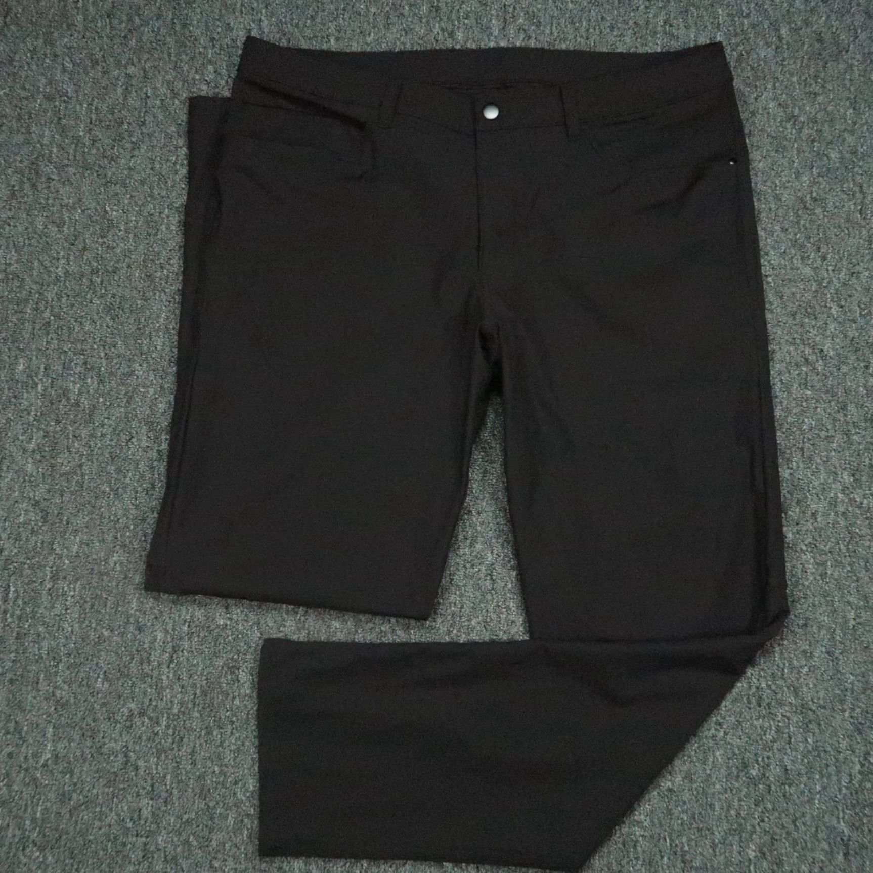 Lululemon Lululemon Pants Mens Black 36x32 ABC Classic Fit 5 Pocket Trouser Chino Slim Straight 36 Black Mens Pants Regular 5-Pocket Chino Classic Fit Size US 36 / EU 52 - 2 Thumbnail