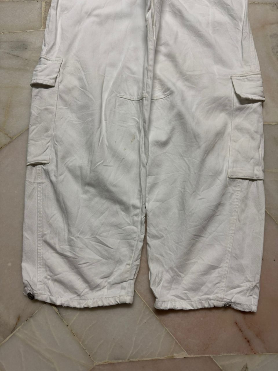 ZARA BAGGY BALLON CARGO MULTIPOCKET TRAVIS SCOTT STYLE