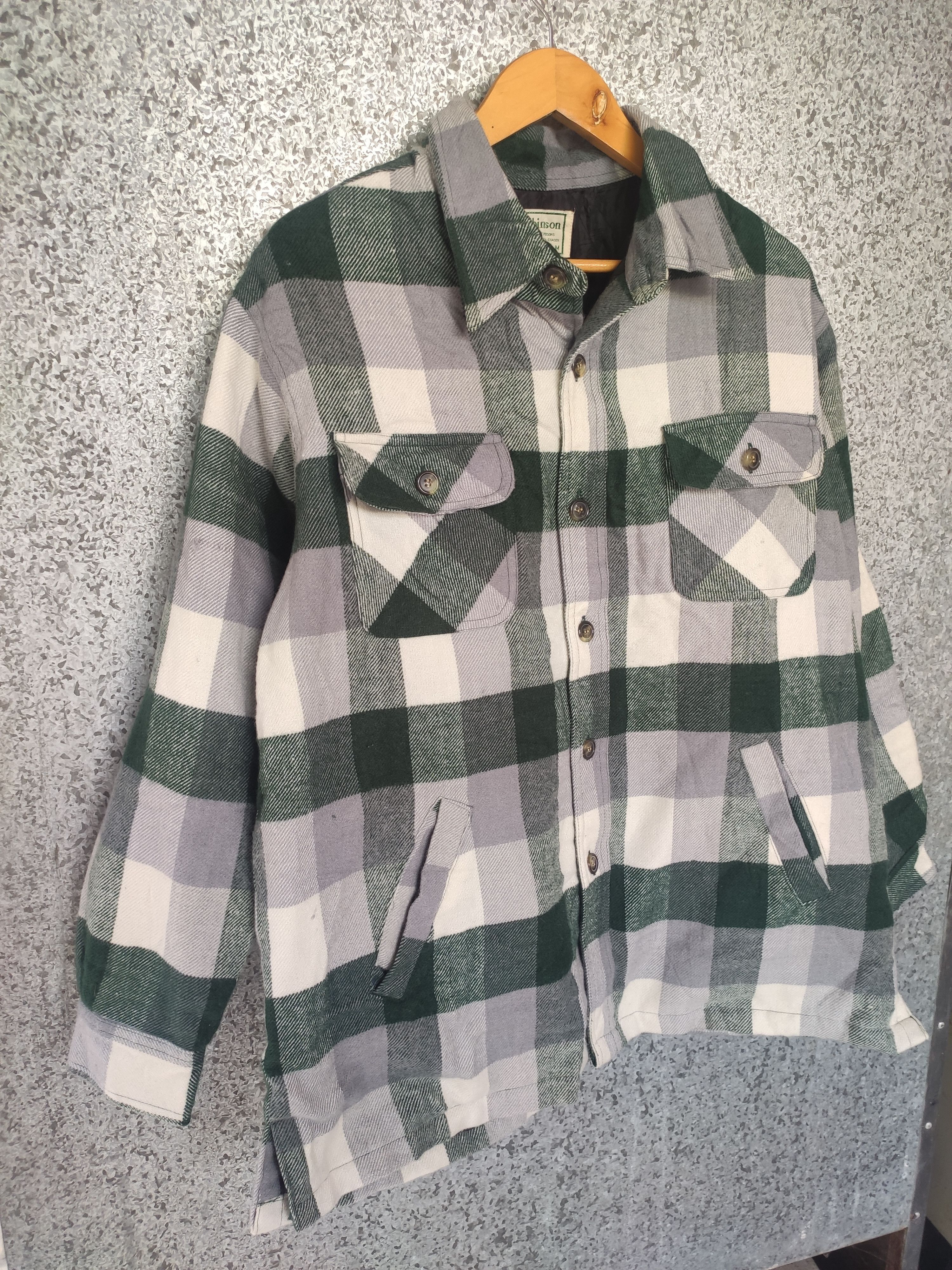 Robinson Les Bains 🔥 Robinson Flannel jacket oversize Size US M / EU 48-50 / 2 - 4 Thumbnail
