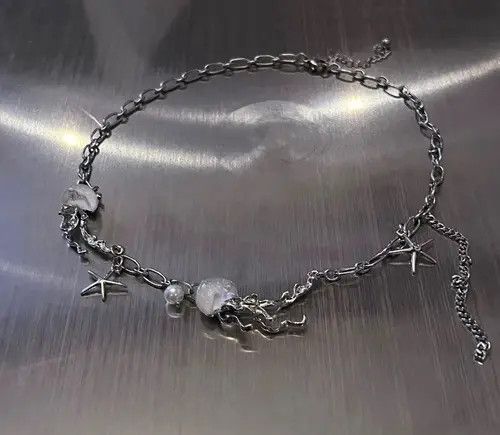 Japanese Brand Retro punk necklace Size ONE SIZE - 6 Thumbnail