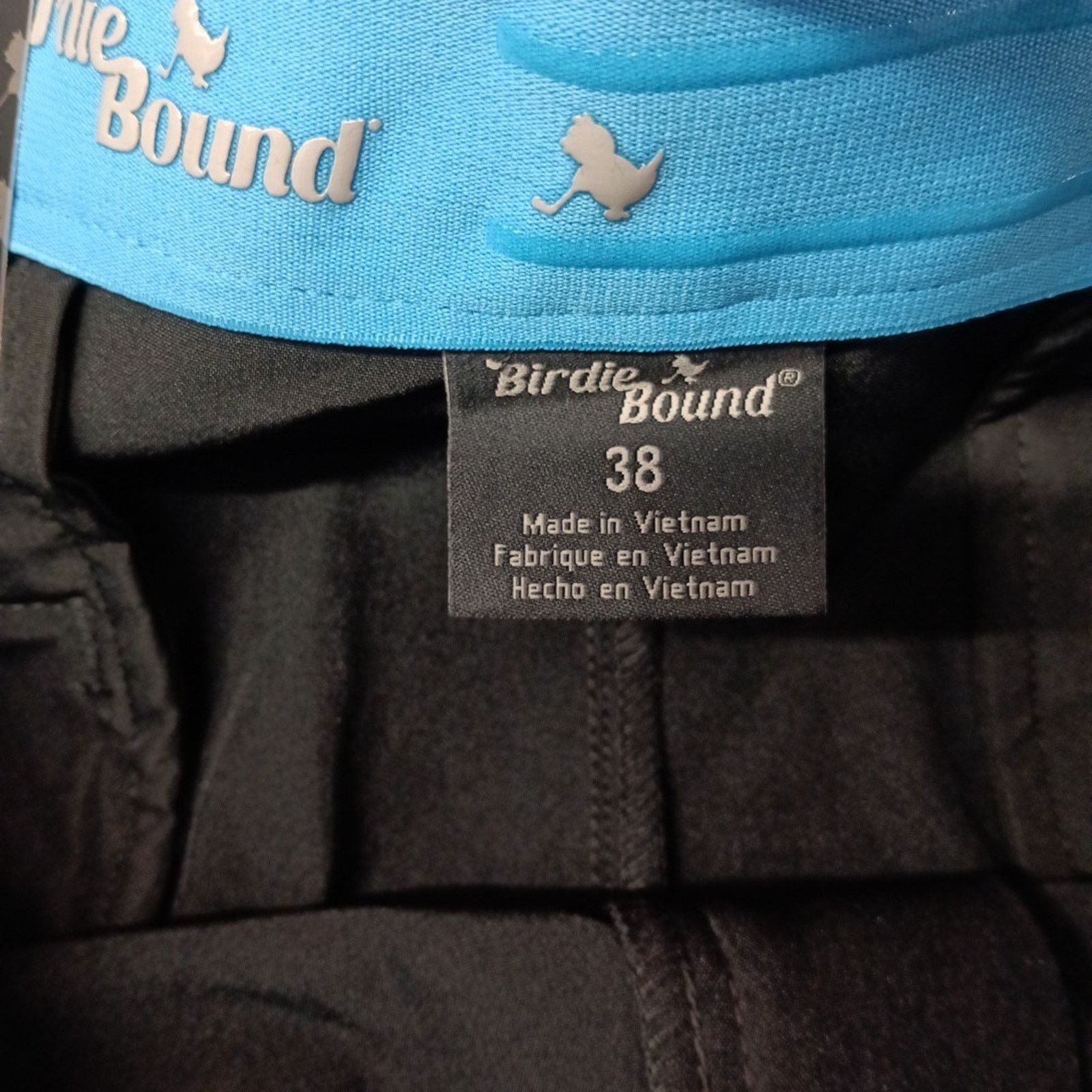 Other Birdie Bound Cargo Shorts Mens 38x9 Black Stretch Flex Waist Size US 38 / EU 54 - 3 Thumbnail