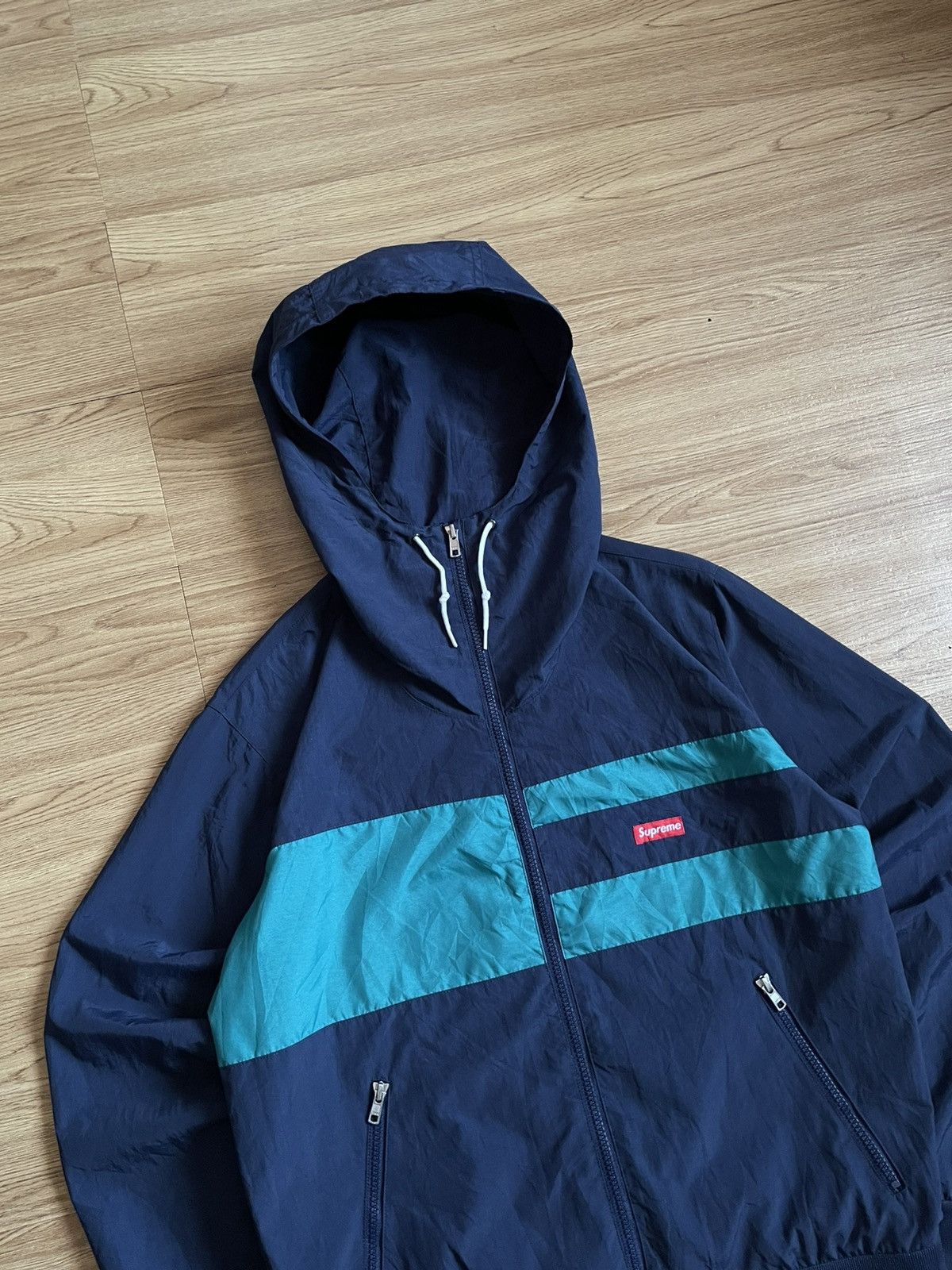 Supreme SS11 Supreme Small Box Logo Windbreaker Jacket Size US S / EU 44-46 / 1 - 2 Thumbnail