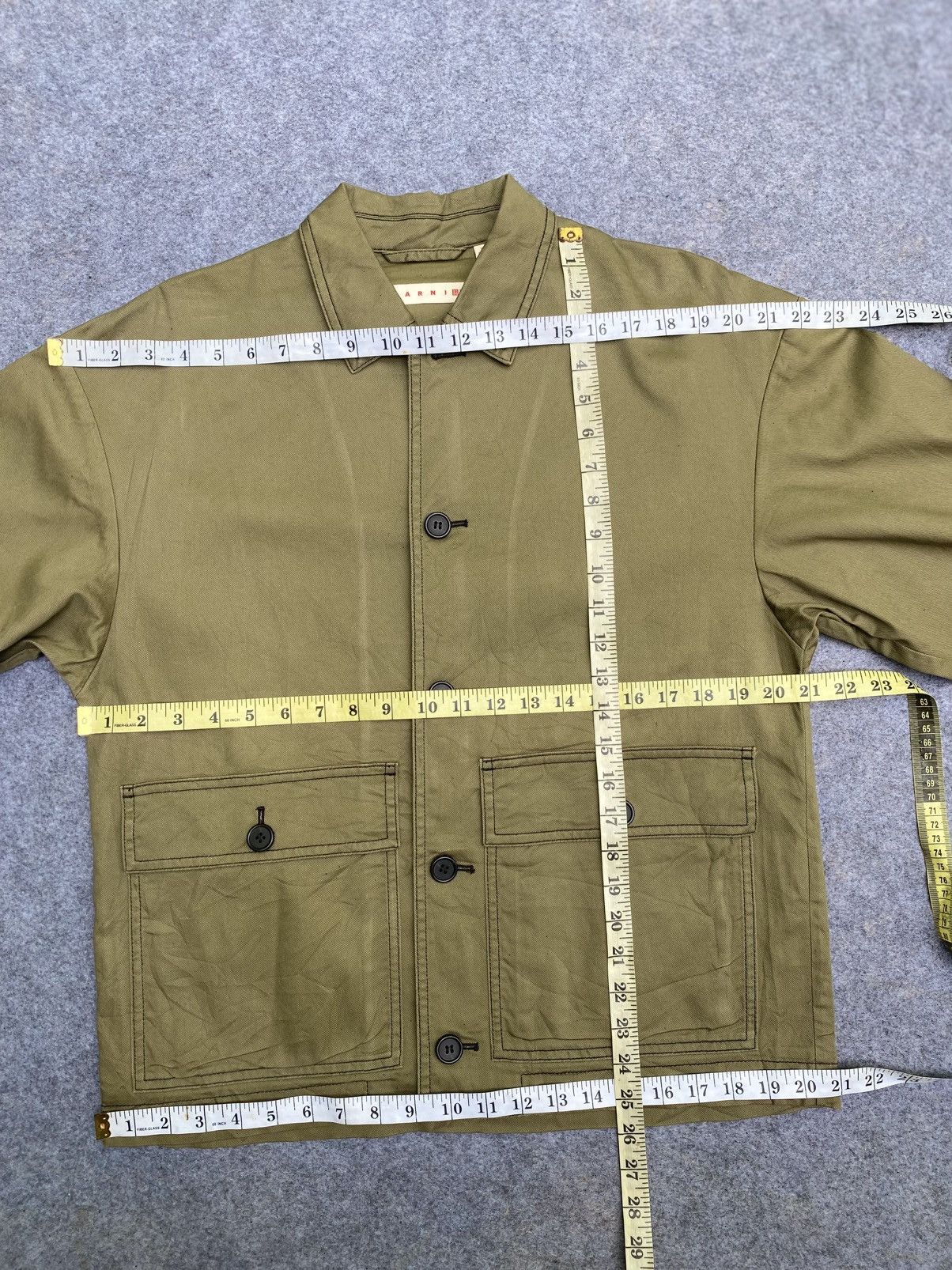 Marni × Uniqlo Marni x uniqlo army jacket Size US XS / EU 42 / 0 - 16 Thumbnail