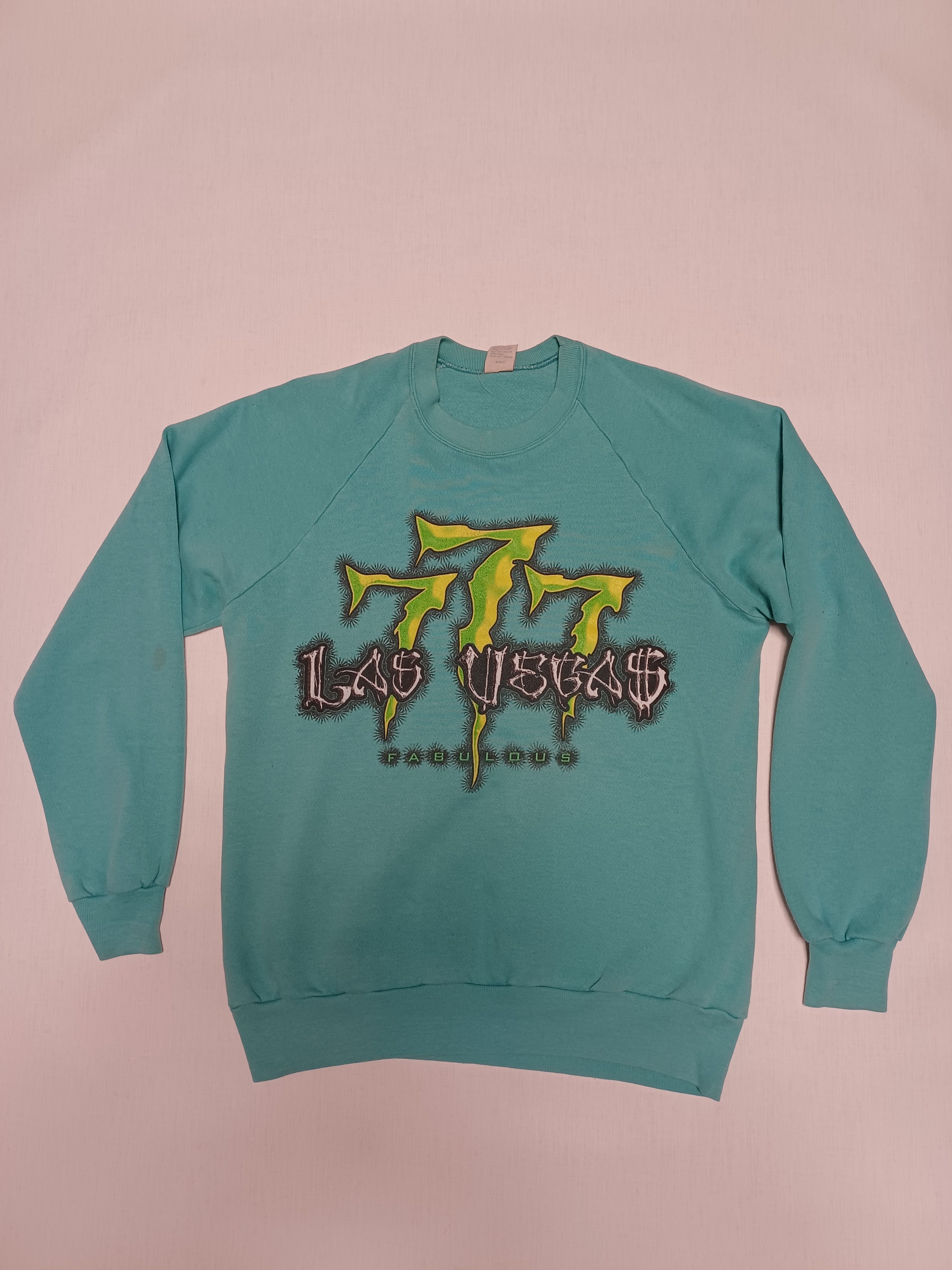 Anvil MONSTER ENERGY LAS VEGAS EARLY 90s MADE IN USA SWEATSHIRT Size US M / EU 48-50 / 2 - 1 Thumbnail