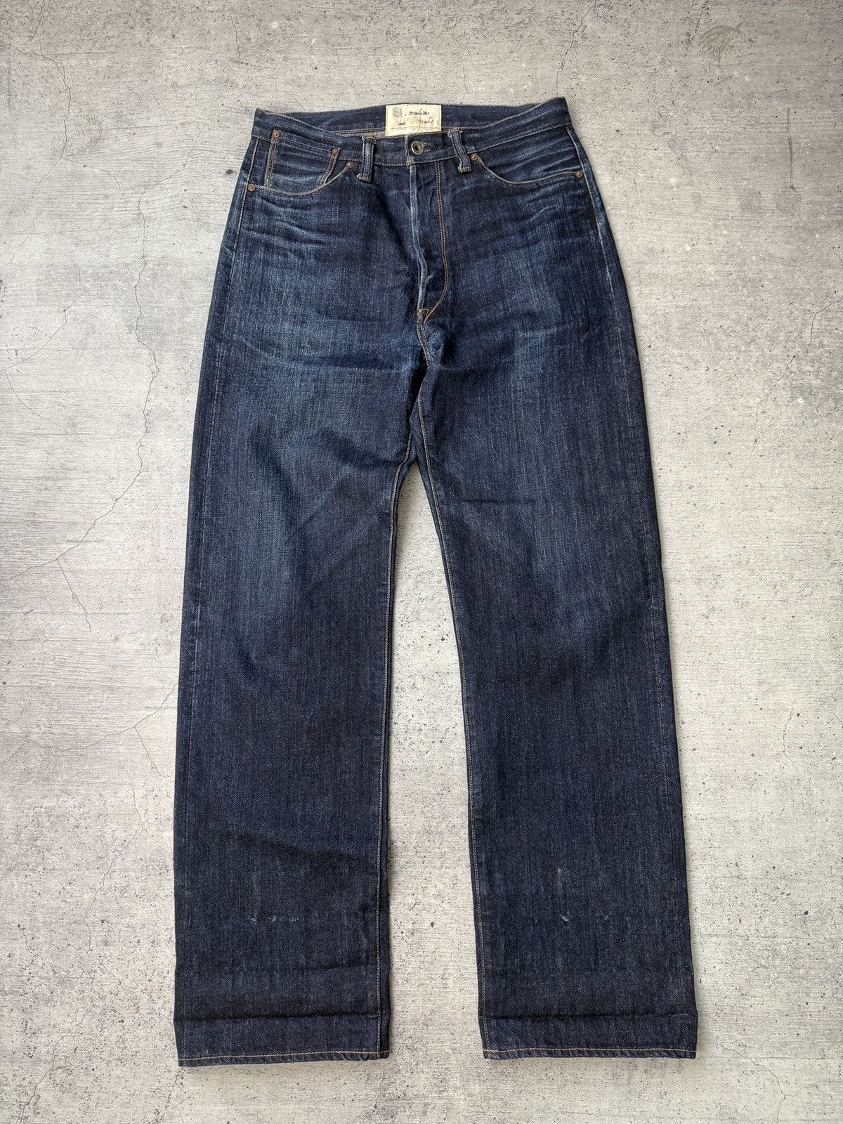 BLACK SIGN Black Sign Japan Vocalion Selvedge Denim Jeans Size 34 Size US 34 / EU 50 - 1 Thumbnail