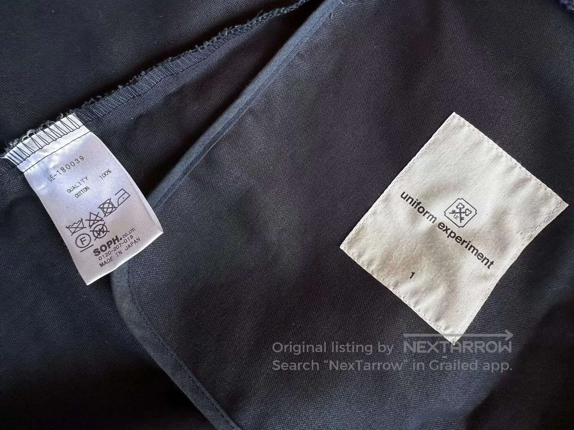 uniform experiment military style M-51 swing blouson jacket. Size US S / EU 44-46 / 1 - 6 Thumbnail