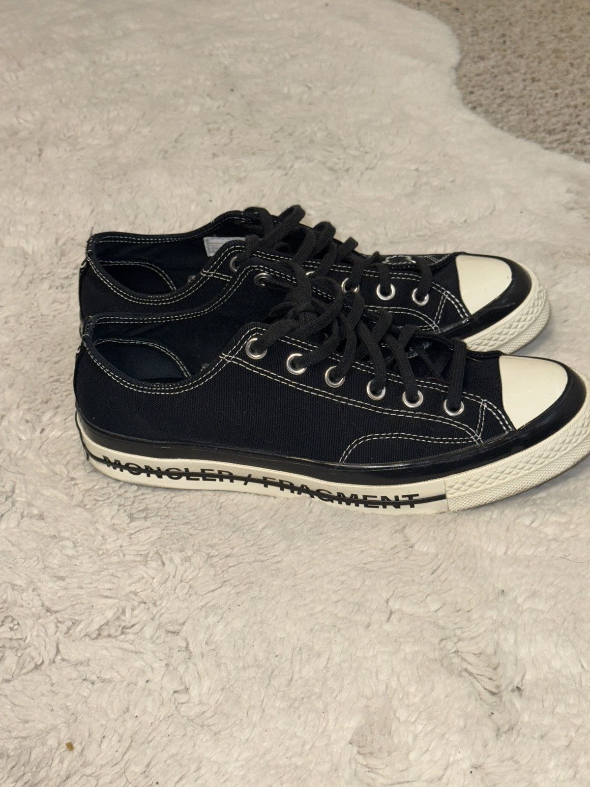 Converse × Fragment Design × Moncler Genius Converse X Moncler / Fragment collaboration Size US 8 / EU 41 - 3 Thumbnail