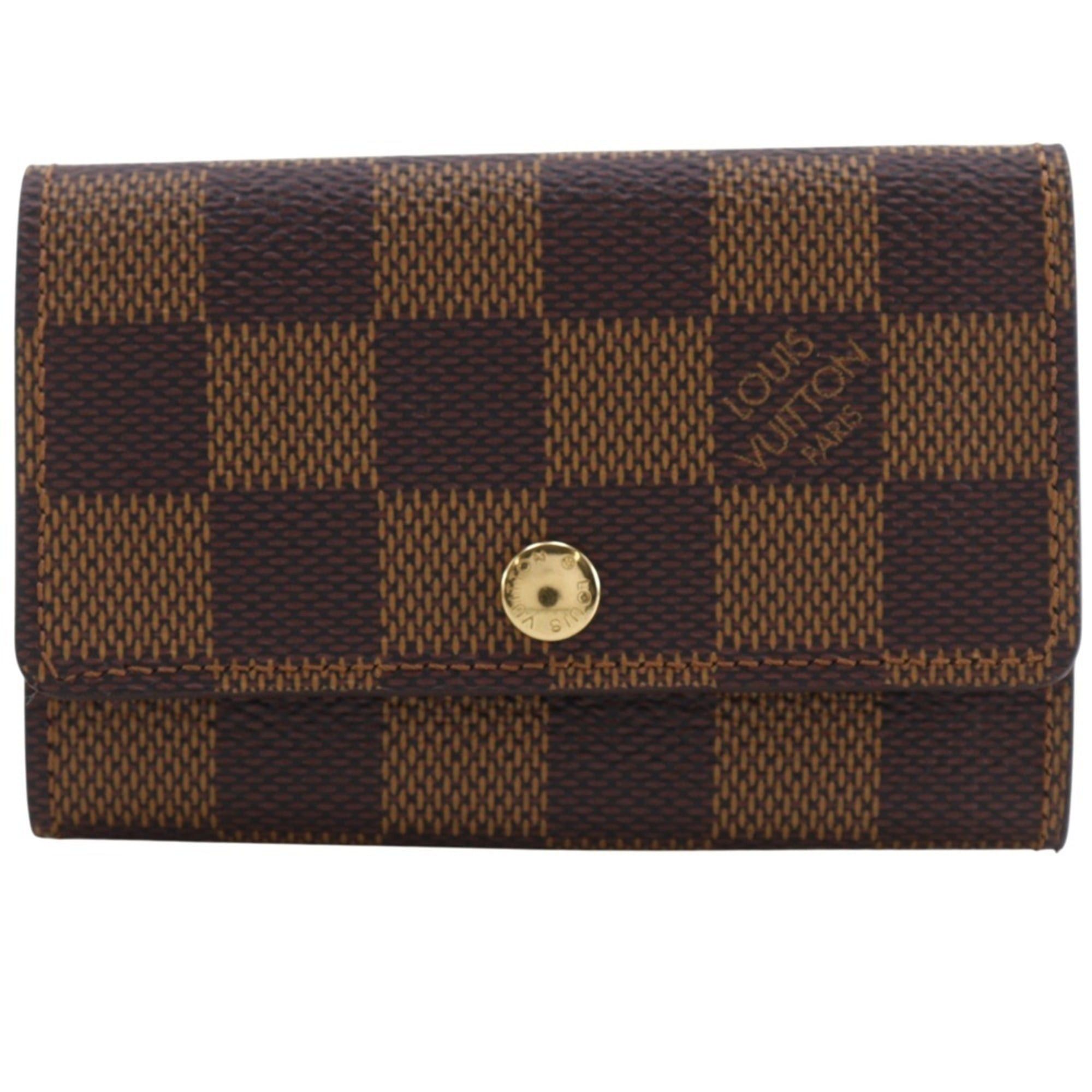 Louis Vuitton Louis Vuitton Multicles 6 Key Case N62630 Damier Canvas 2001 Brown CT0091 Snap Button Unisex Size ONE SIZE - 1 Thumbnail