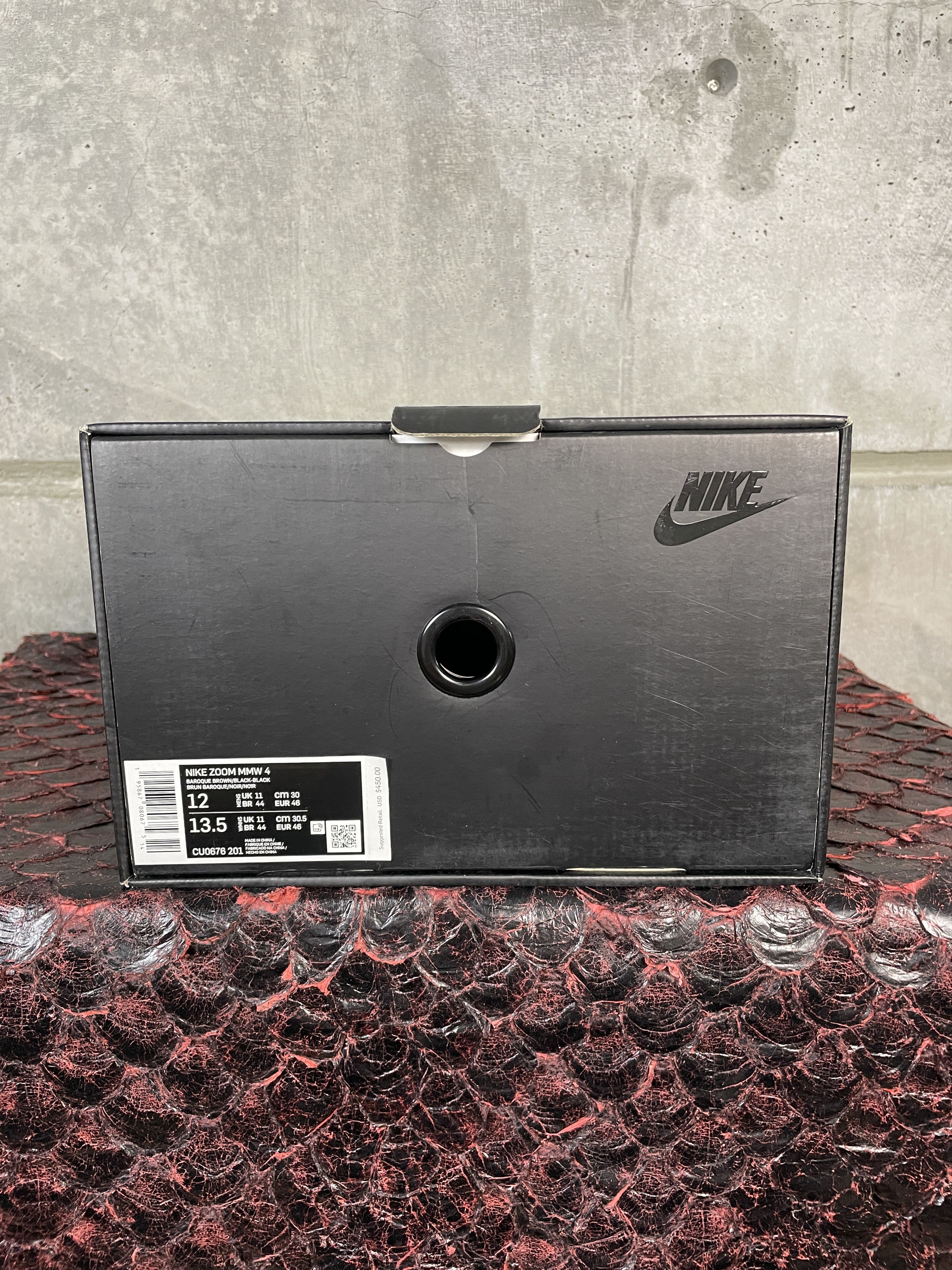 MMW × Nike Matthew M. Williams x Zoom 004 'Baroque Brown' Size US 12 / EU 45 - 4 Thumbnail
