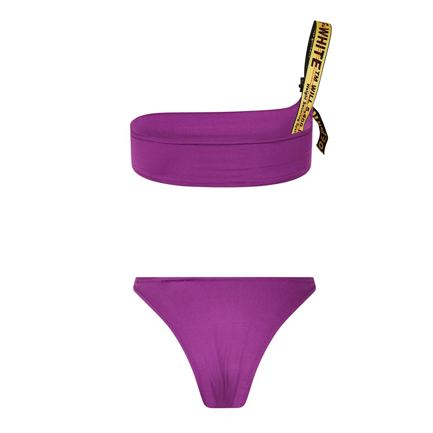 Off-White o1g2r1mq0125 Size: 2XS / Beachwear Bikini Set in Purple Size ONE SIZE - 2 Thumbnail