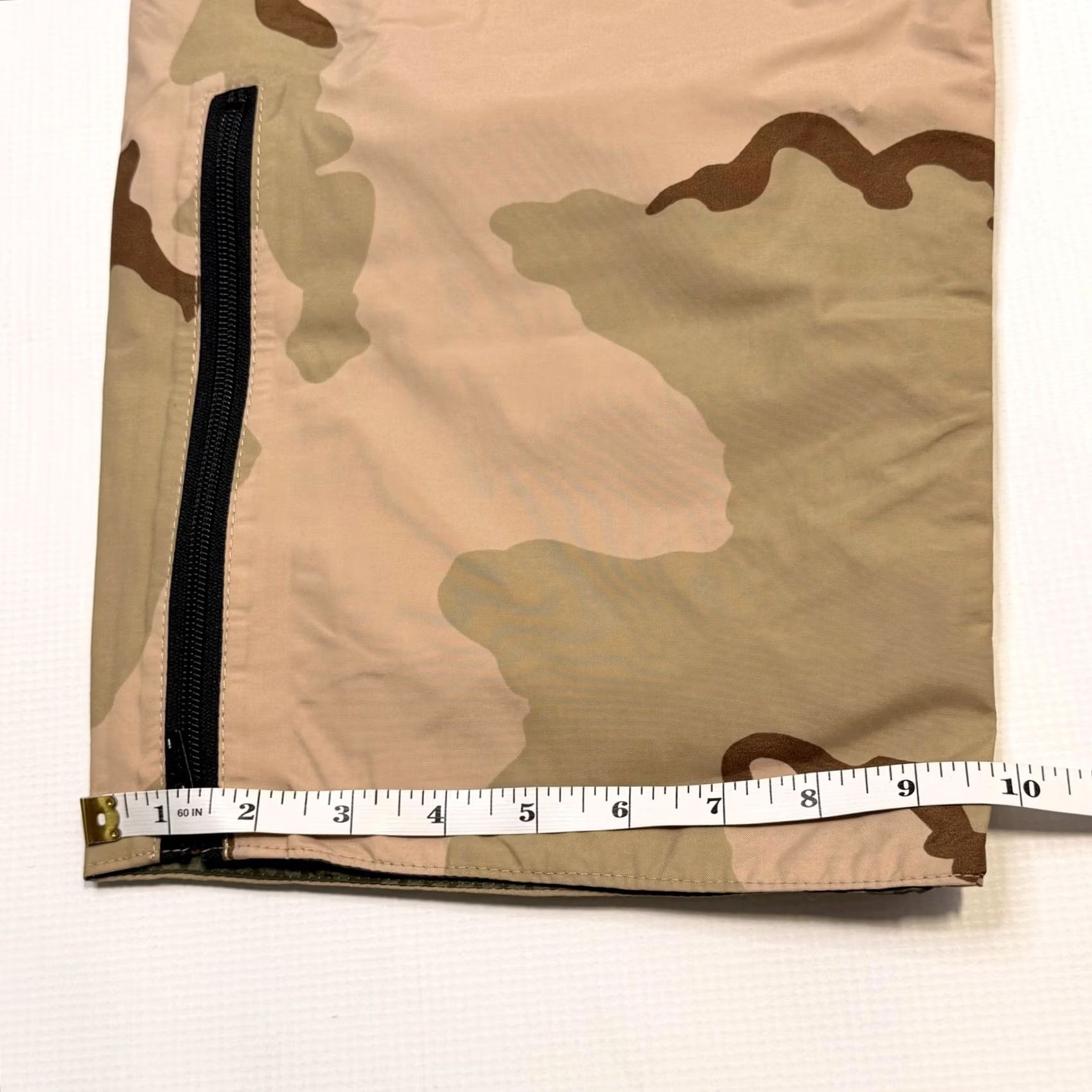 Rains Adventure Tech Pants Mens 34 Beige Camo Gore-Tex Waterproof Lined Ski Rain Shell Size US 34 / EU 50 - 4 Thumbnail