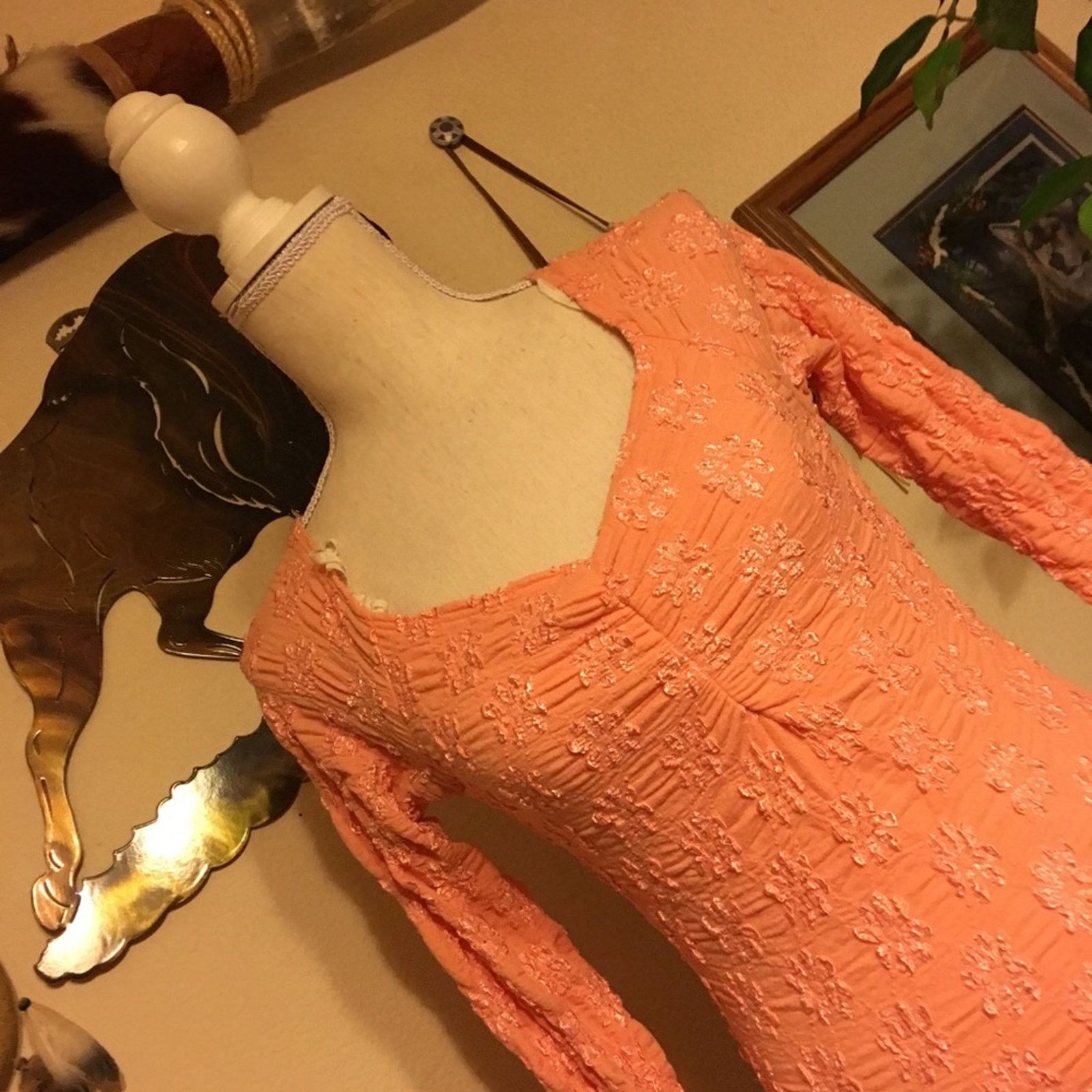 Other La Belle light pink stretch embroidered top NWT S Size S / US 4 / IT 40 - 2 Thumbnail