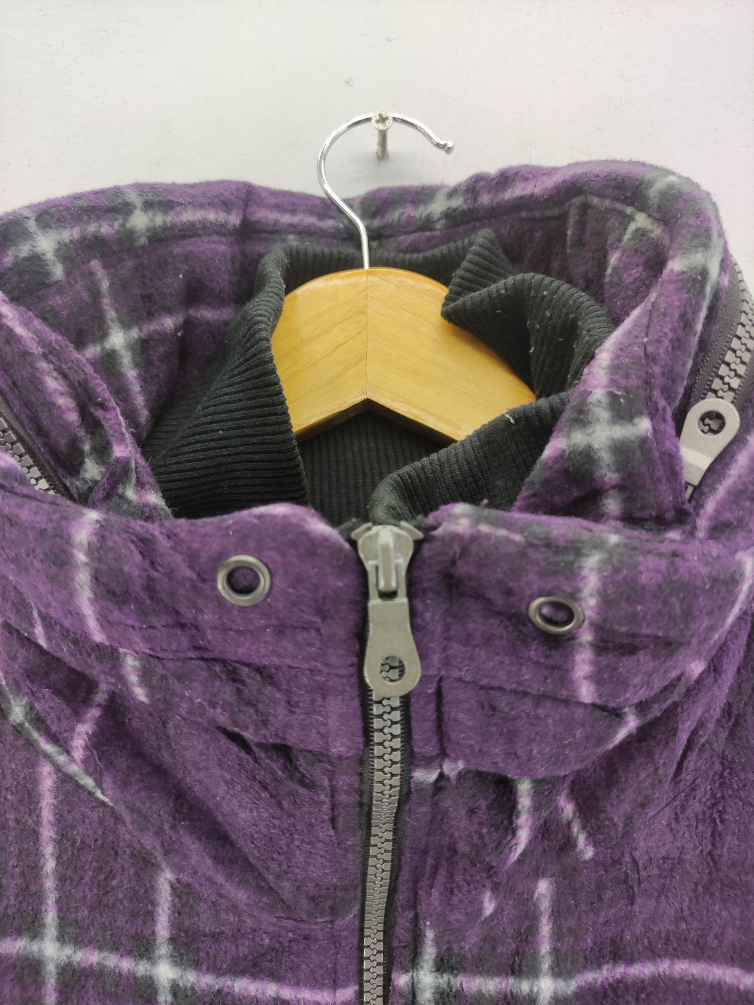 Japanese Brand Vintage Oval Dice Fleece Jacket With Hoodie Zipper Size US M / EU 48-50 / 2 - 2 Thumbnail