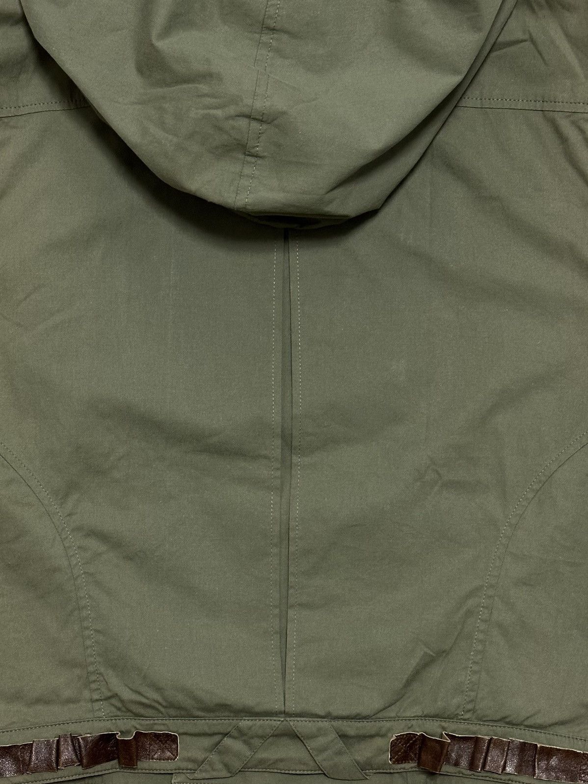Dior CHRISTIAN DIOR Spring Summer 2003 Leather Buckle Vest Size ONE SIZE - 4 Thumbnail