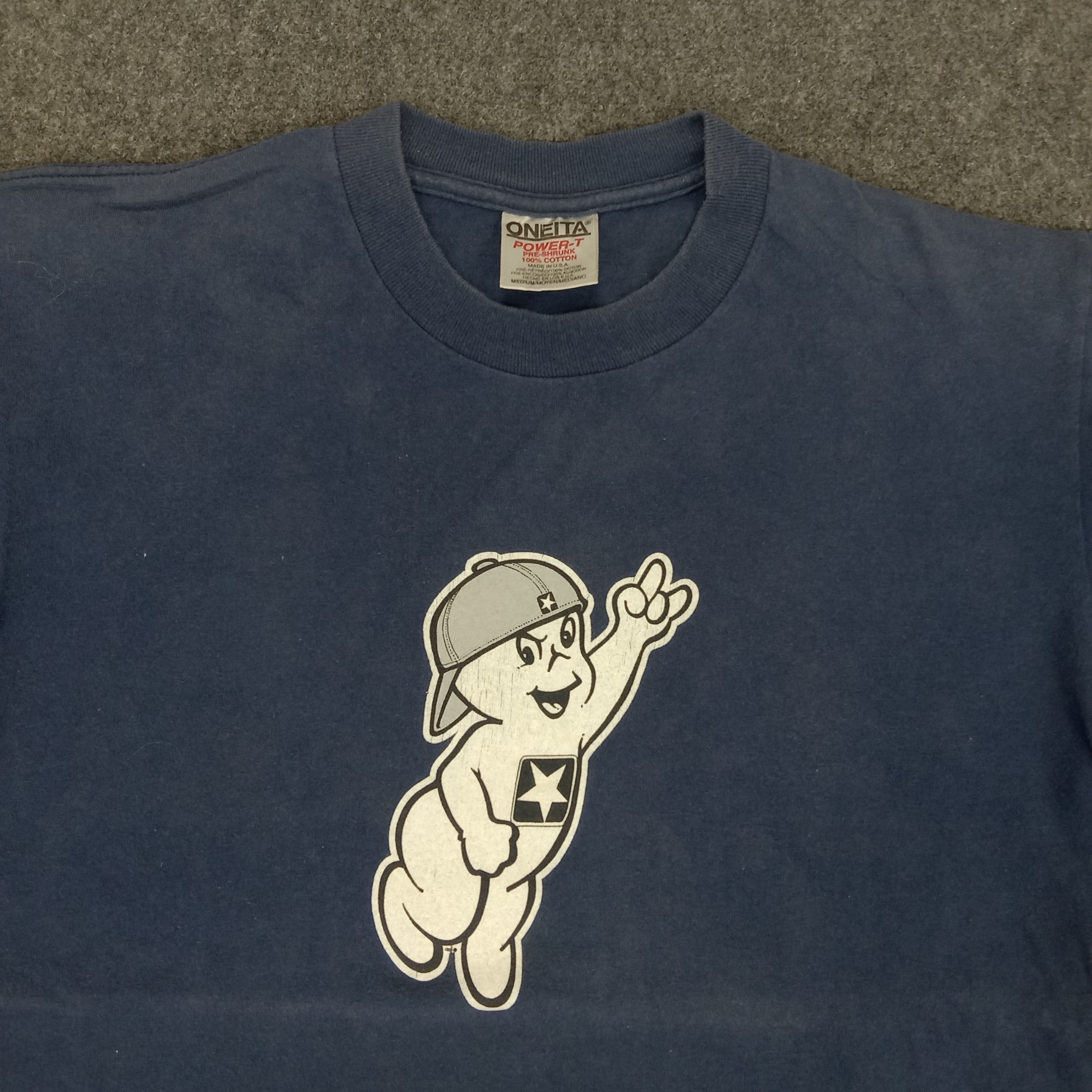 Vintage Casper Ghost American Cartoon Movie Promo Tshirt Size US M / EU 48-50 / 2 - 2 Thumbnail
