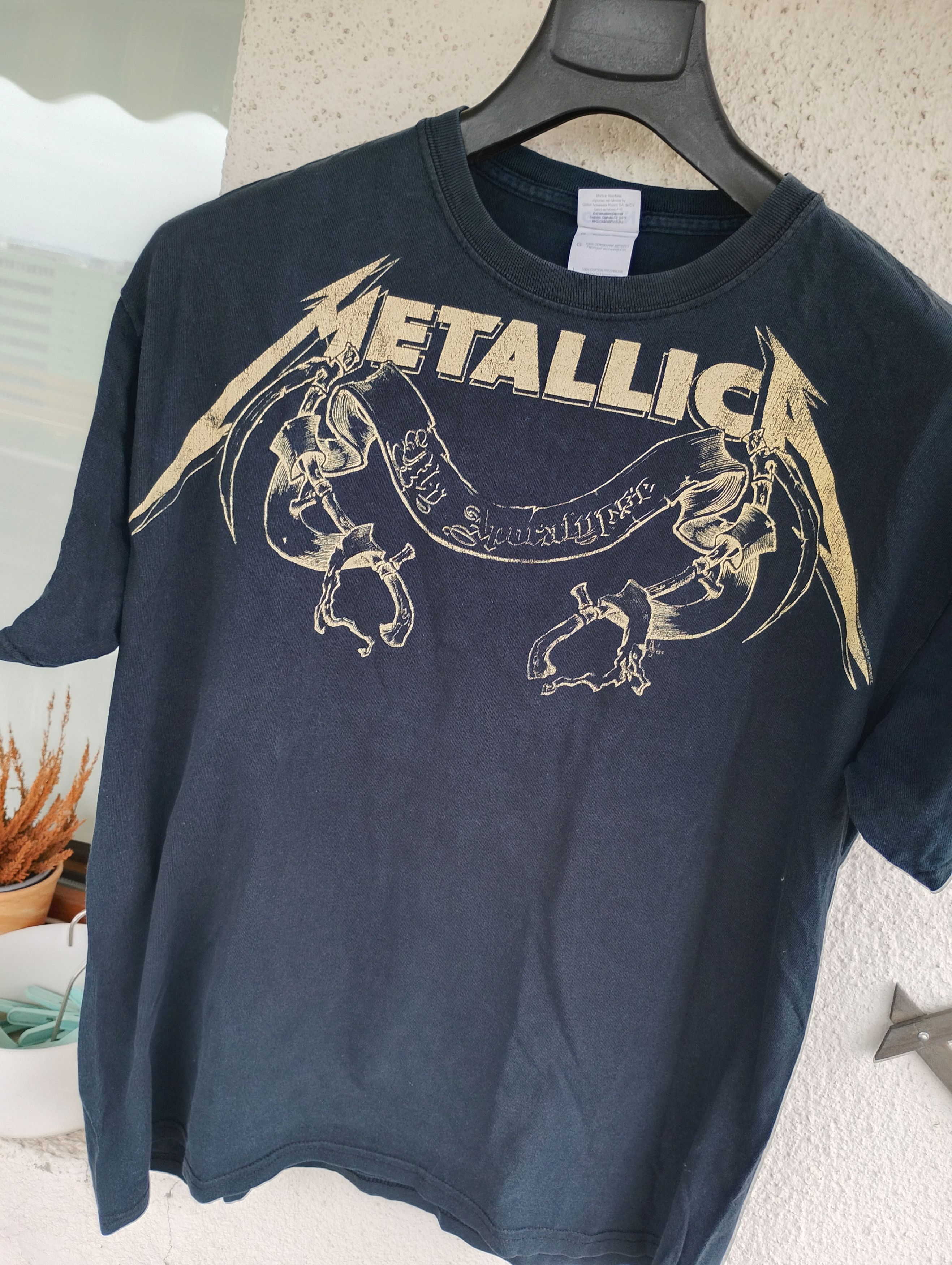 Metallica Metallica My Apocalypse 2005 Band t-shirt sz L Size US L / EU 52-54 / 3 - 2 Thumbnail