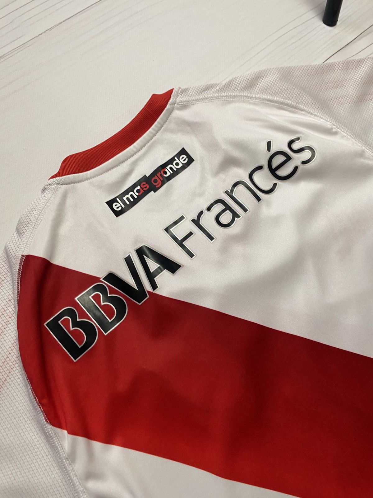 Adidas Adidas River Plate 2016/17 home soccer football y2k jersey Size US M / EU 48-50 / 2 - 17 Thumbnail