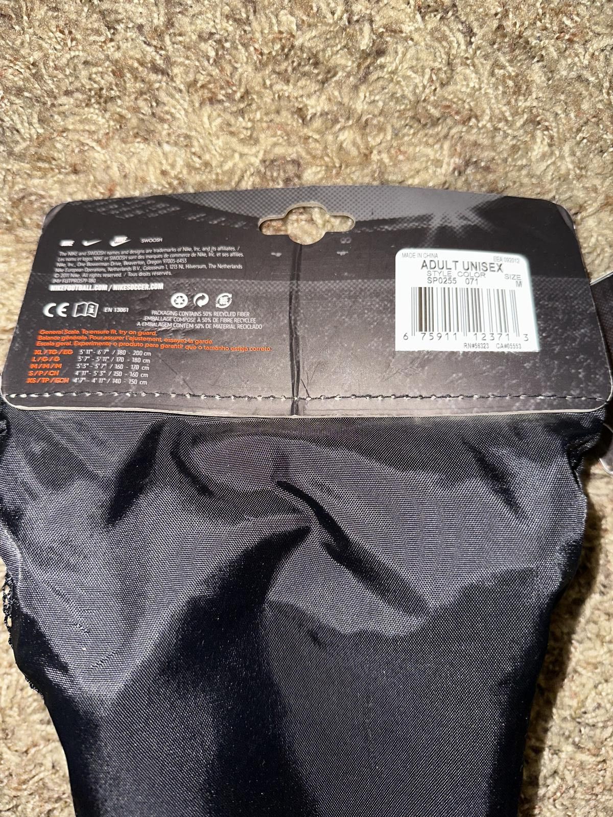 Nike Nike Adult Unisex Black/Yellow Protegga Shield Shinguard Size ONE SIZE - 9 Thumbnail