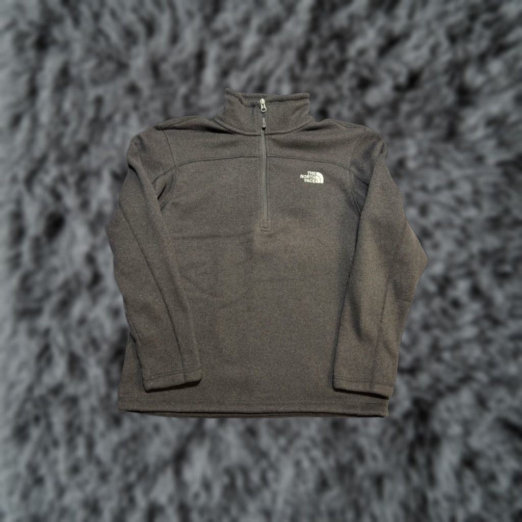 The North Face The North Face Shirt Jacket Men L Gray Thermal Long Sleeve Mock Neck 1/4 Zip Waffle-Knit Pullover Size US L / EU 52-54 / 3 - 1 Thumbnail