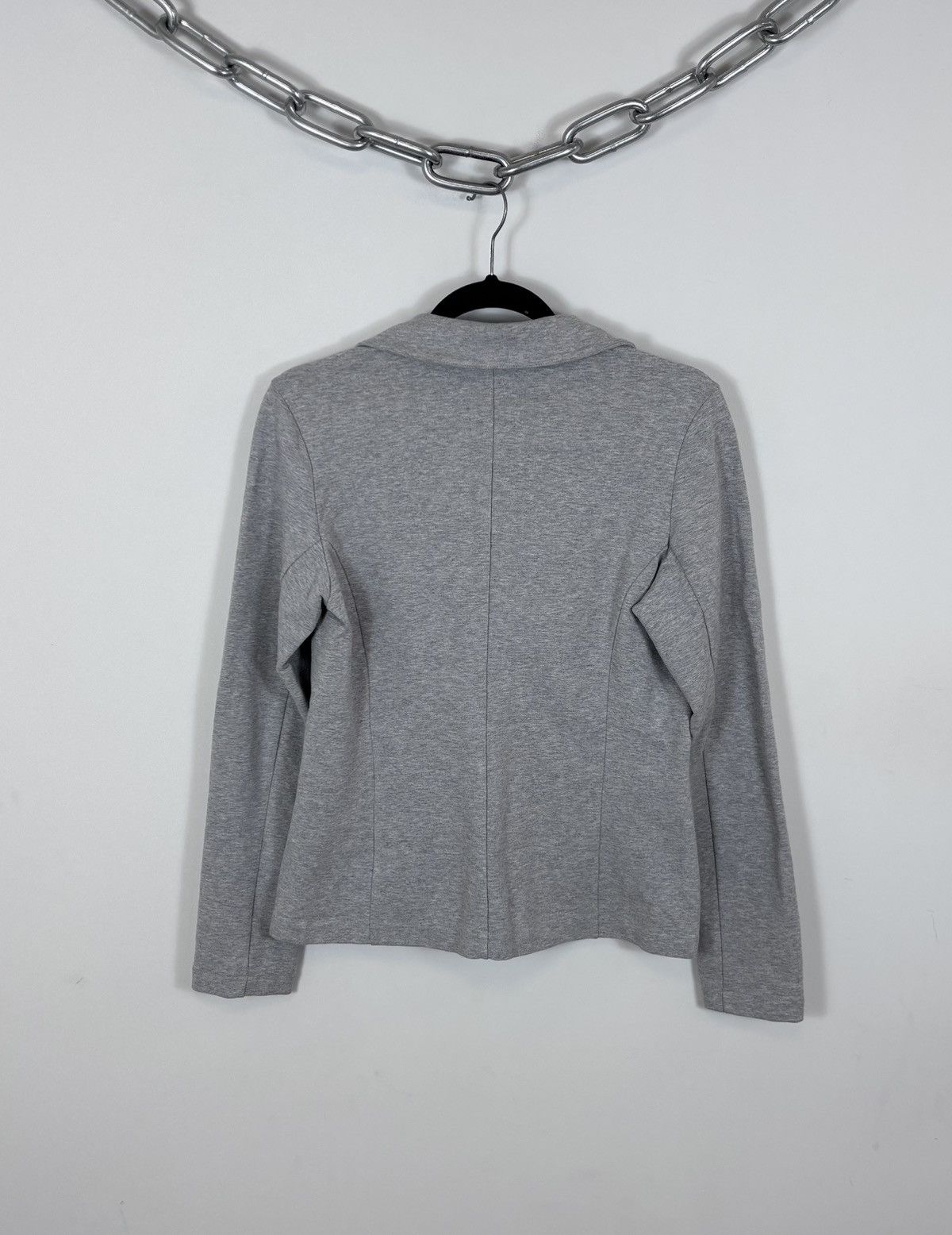 Escada Sport Escada Sport Women’s Grey 3-Buttons Blazer Jacket Size S / US 4 / IT 40 - 17 Thumbnail