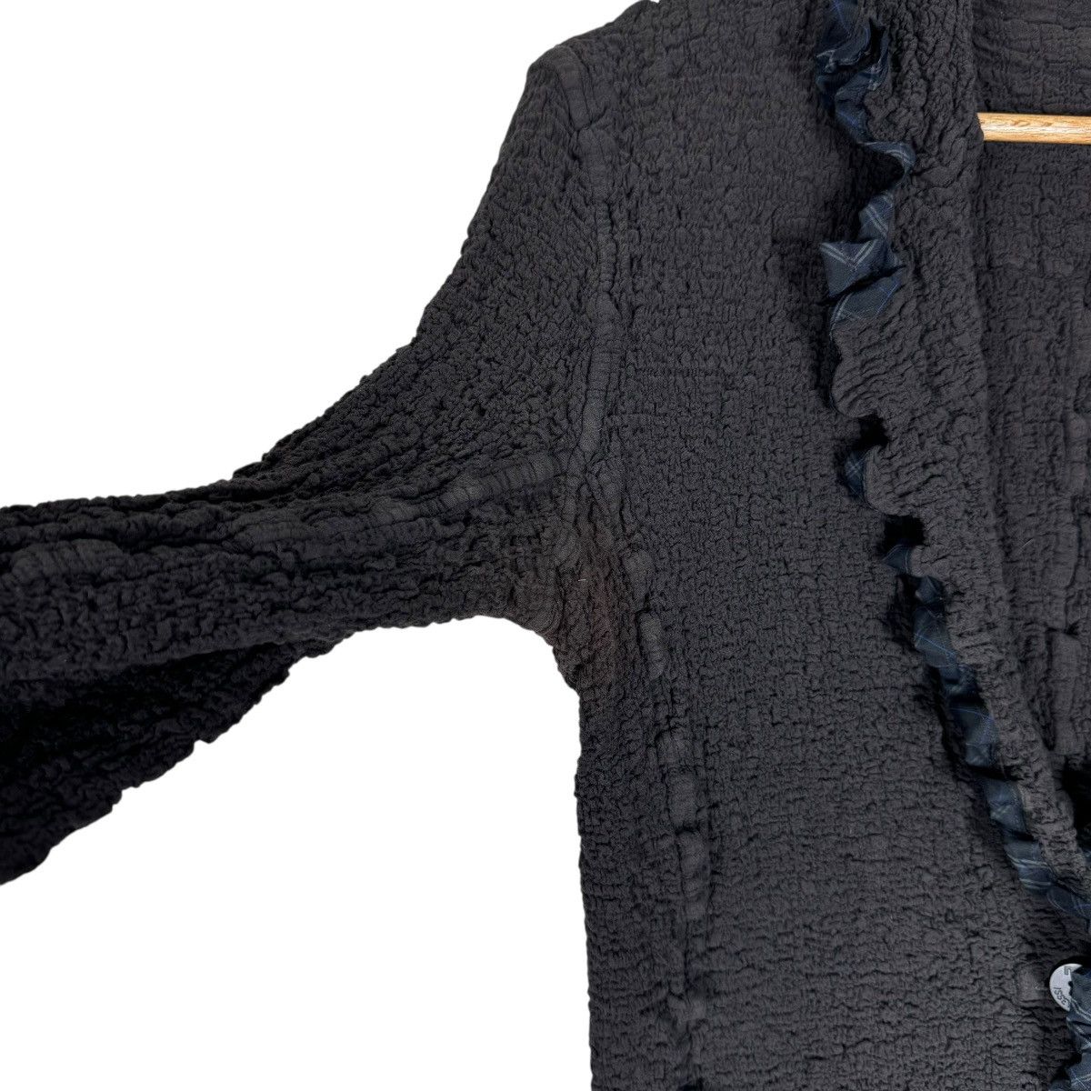 Issey Miyake ☀️ISSEY MIYAKE ME PLEATS CARDIGAN SWEATER Size M / US 6-8 / IT 42-44 - 10 Thumbnail