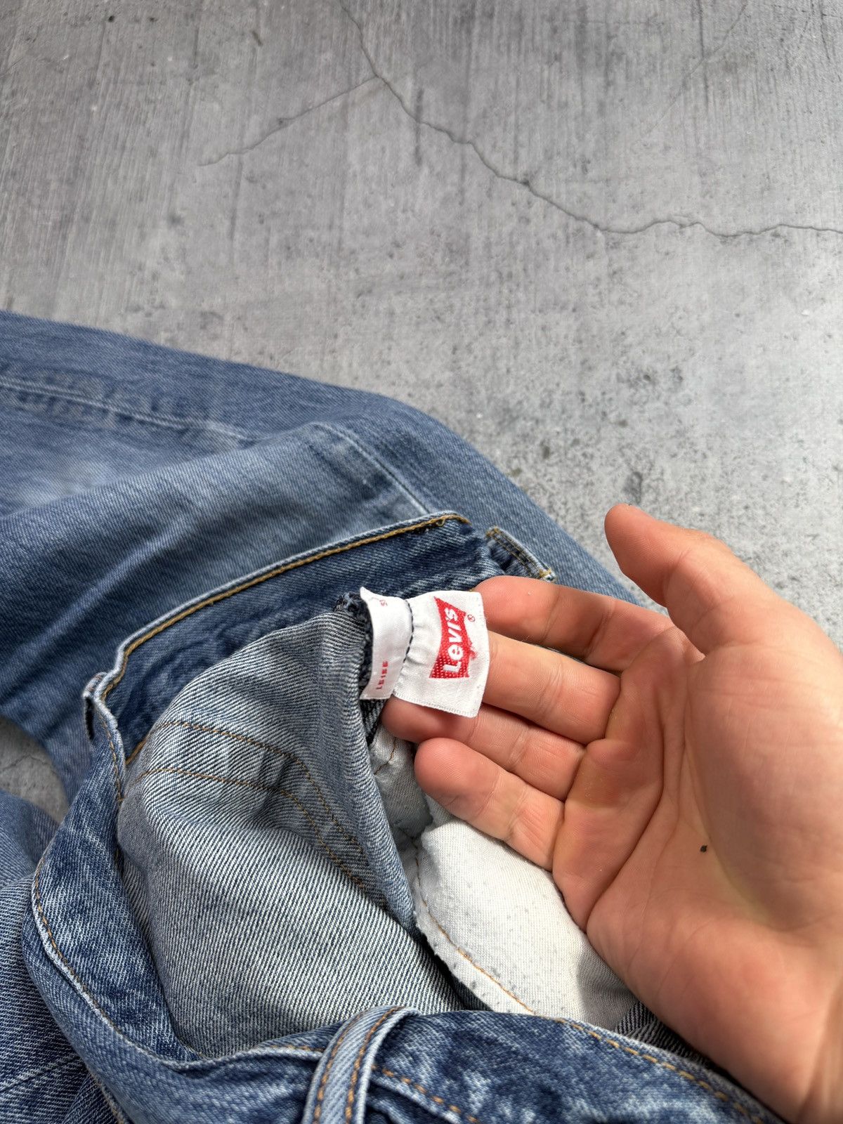 Levi's Vintage Y2K Levis 501 Jeans Limited Edition Retro 90s Style Size US 33 - 9 Thumbnail