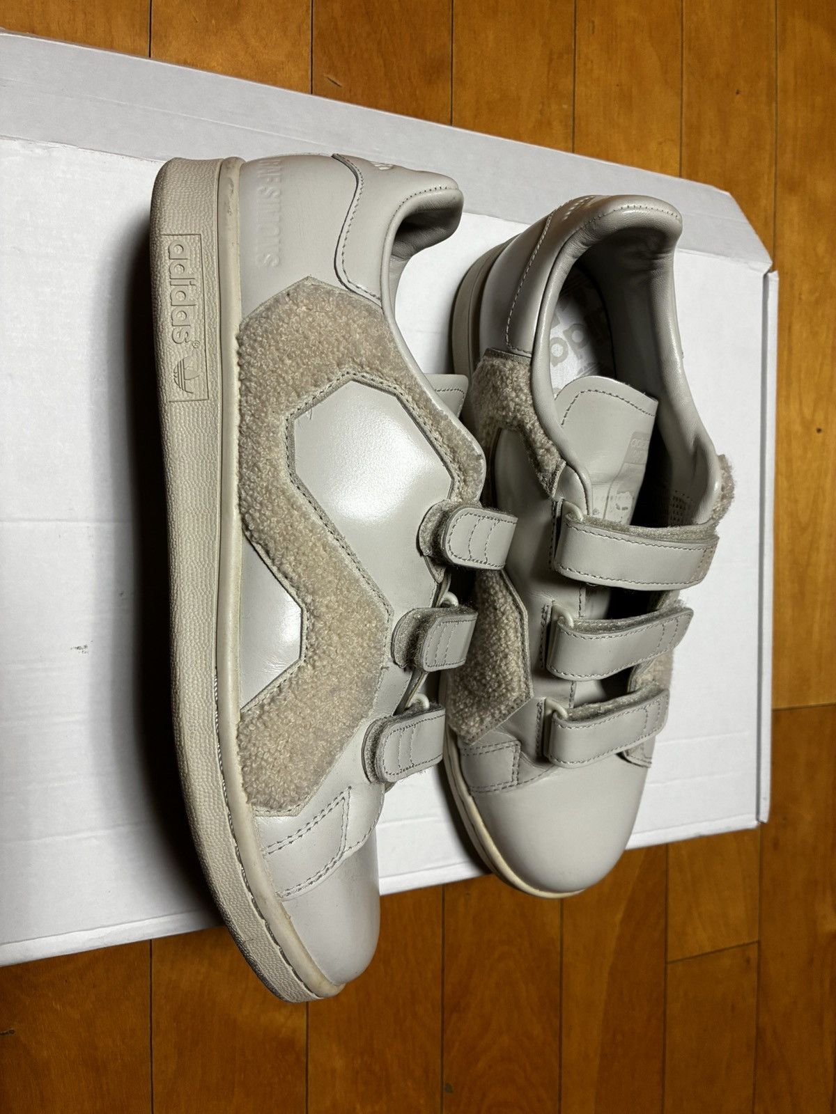 Adidas × Raf Simons (275,9.5) Raf Simon x Adidas stansmith comfort badge Size US 9.5 / EU 42-43 - 4 Thumbnail