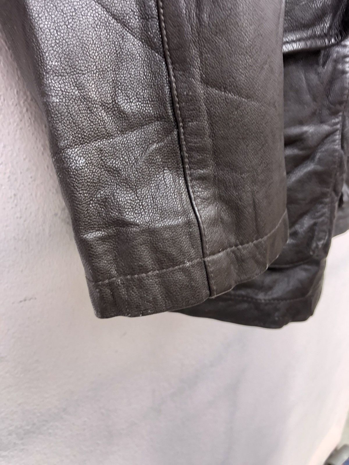 Paul Smith Paul Smith Leather Jacket Size US XL / EU 56 / 4 - 9 Thumbnail