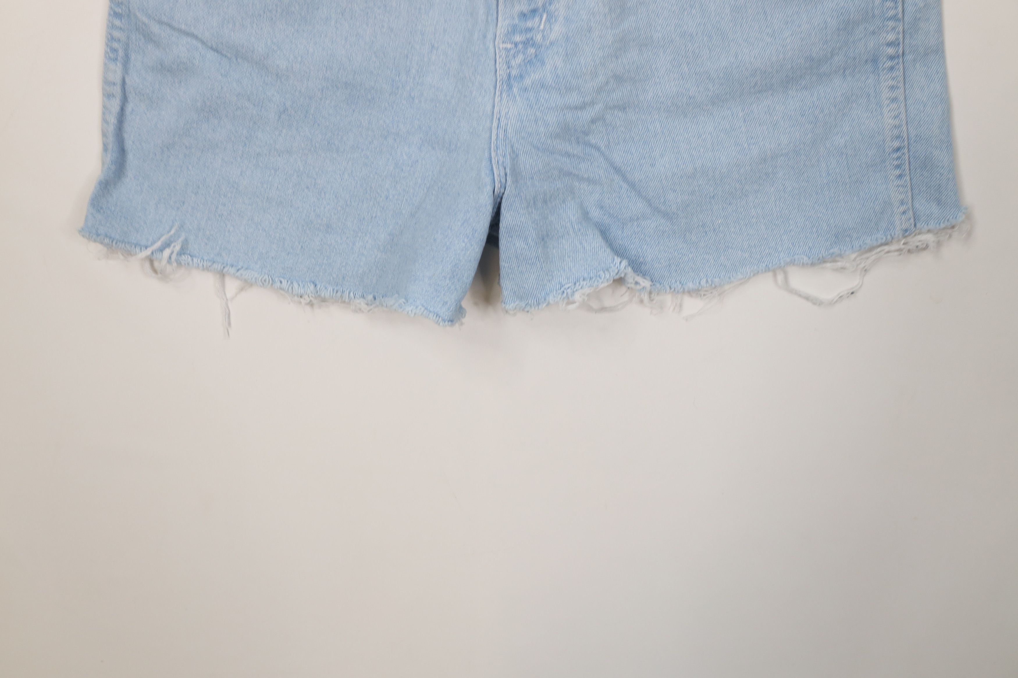 Vintage Vintage 90s Streetwear Off Denim Jean Shorts Jorts Blue USA Size 30" / US 8 / IT 44 - 4 Thumbnail