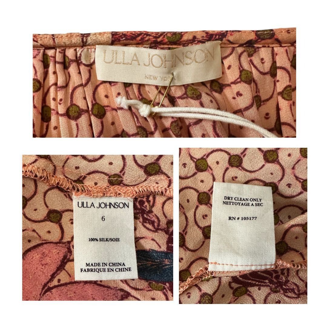 Ulla Johnson Ulla Johnson Ayla Mini Dress In Garden Rose, Size 6, New wi Size M / US 6-8 / IT 42-44 - 4 Thumbnail