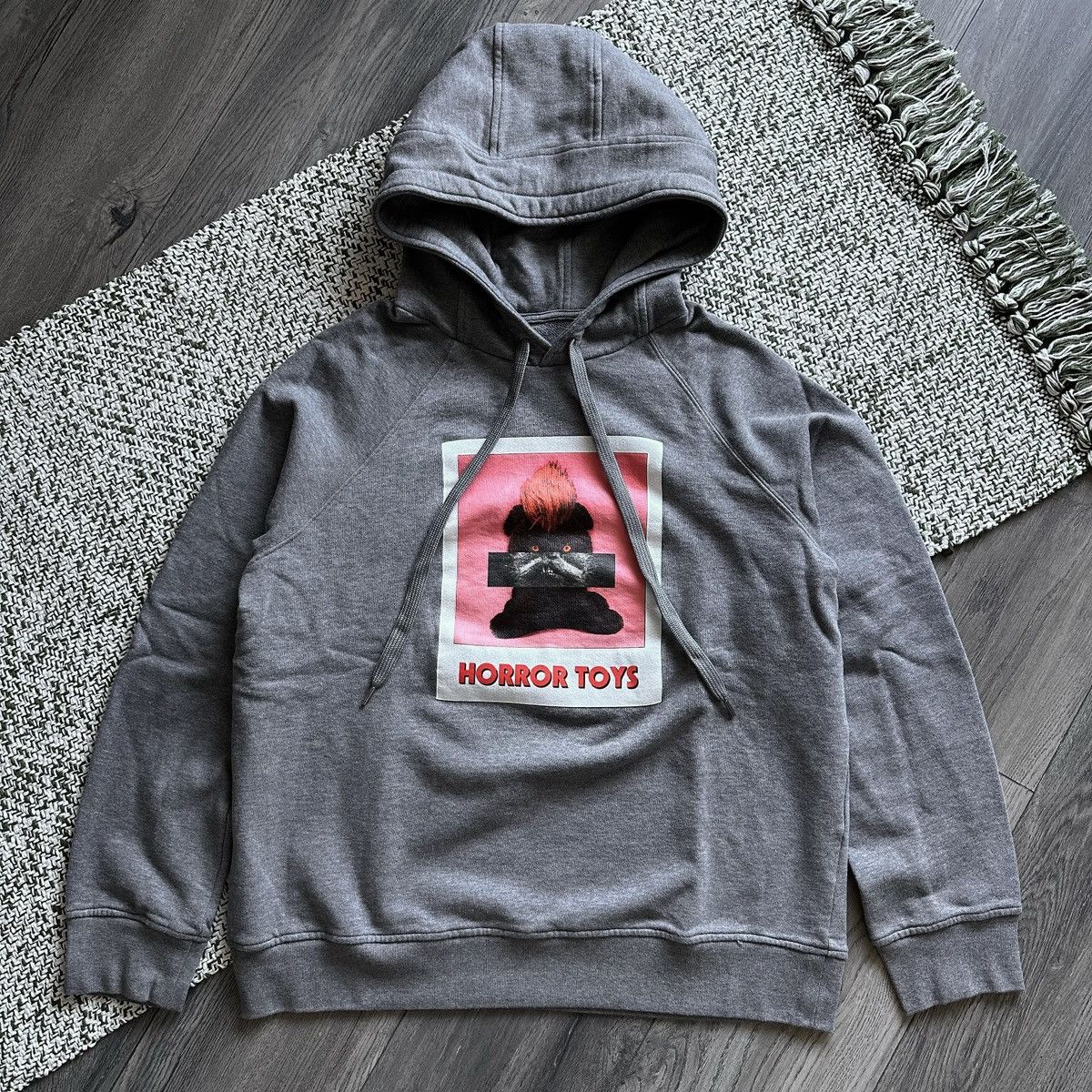 Neil Barrett Rare Deadstock Neil Barrett Horror Toys Print Hoodie Size US L / EU 52-54 / 3 - 1 Thumbnail