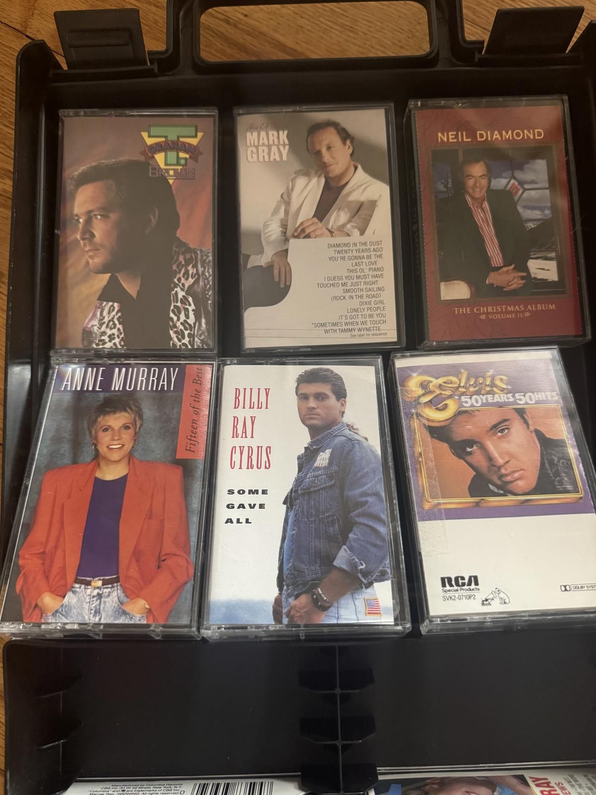 Other Vintage Country Music Cassette Tape Collection with Case Size ONE SIZE - 1 Thumbnail