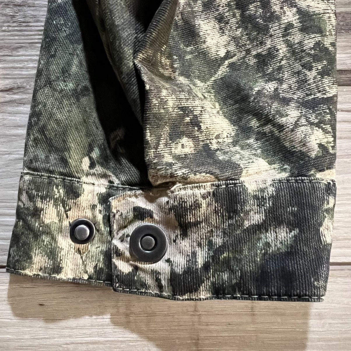 11 By Boris Bidjan Saberi 11 by Boris Bidjan Saberi Green Woodland Camo Jacket Size US L / EU 52-54 / 3 - 6 Thumbnail