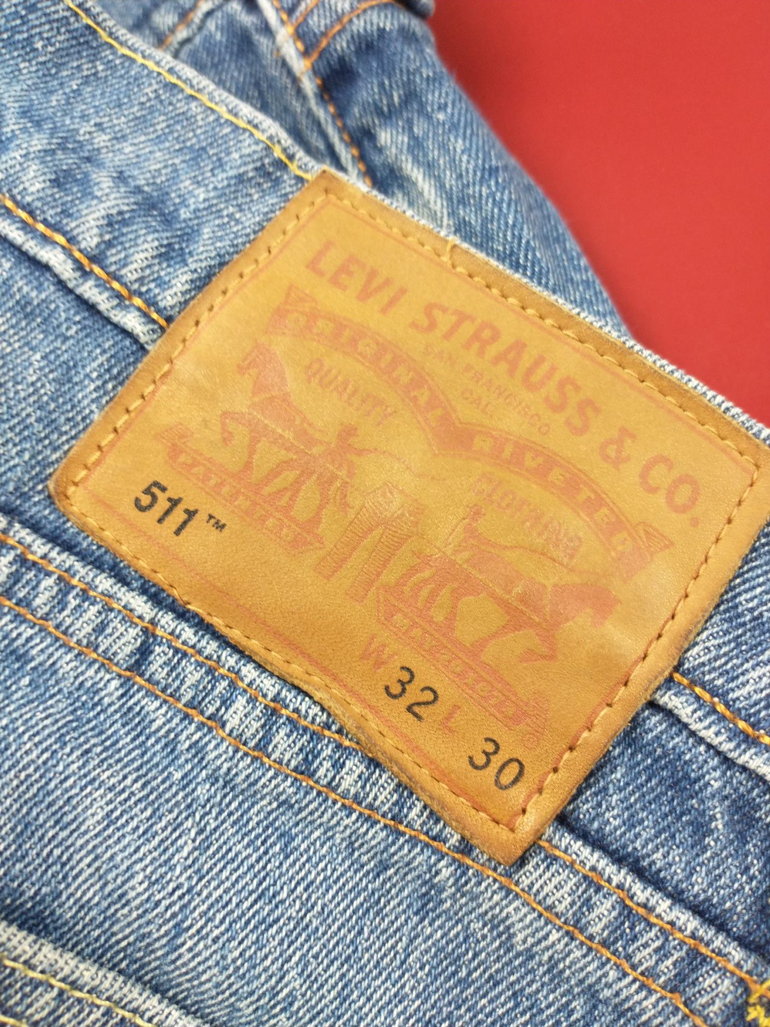 Levi's Levi's 511 White Oak Cone Denim Jeans Size W32 L30 Mens Size US 32 / EU 48 - 4 Thumbnail