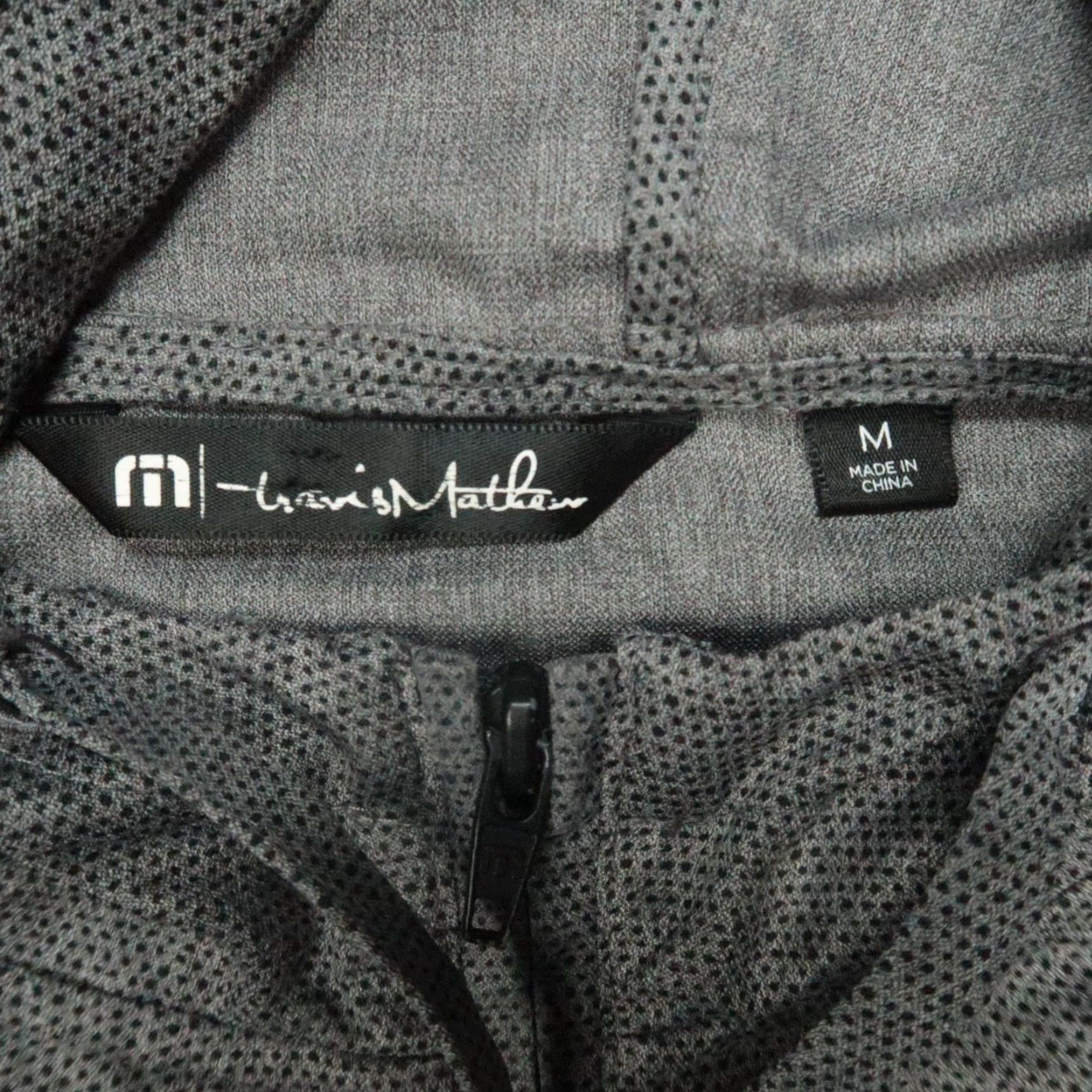 TravisMathew Travis Mathew Jacket Men M Gray Full Zip Hooded Pockets Golf Size US M / EU 48-50 / 2 - 3 Thumbnail