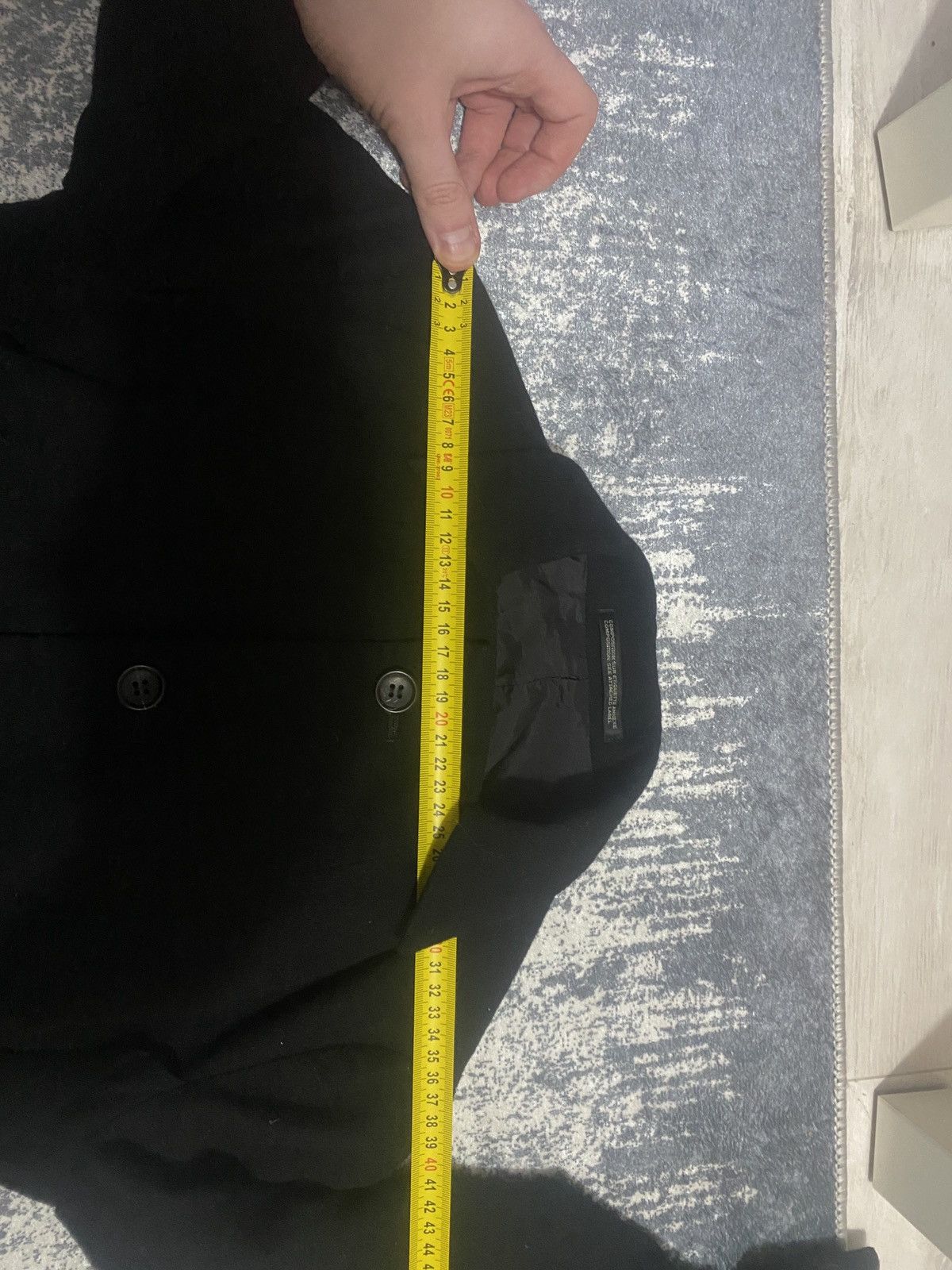 Japanese Brand Women wool Blazer yohji yamamoto japan noir ss10 Size XS / US 0-2 / IT 36-38 - 17 Thumbnail
