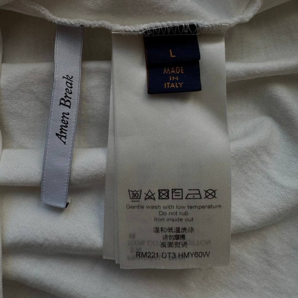 Louis Vuitton Louis Vuitton Graffiti Logo T-shirt Size US L / EU 52-54 / 3 - 6 Thumbnail