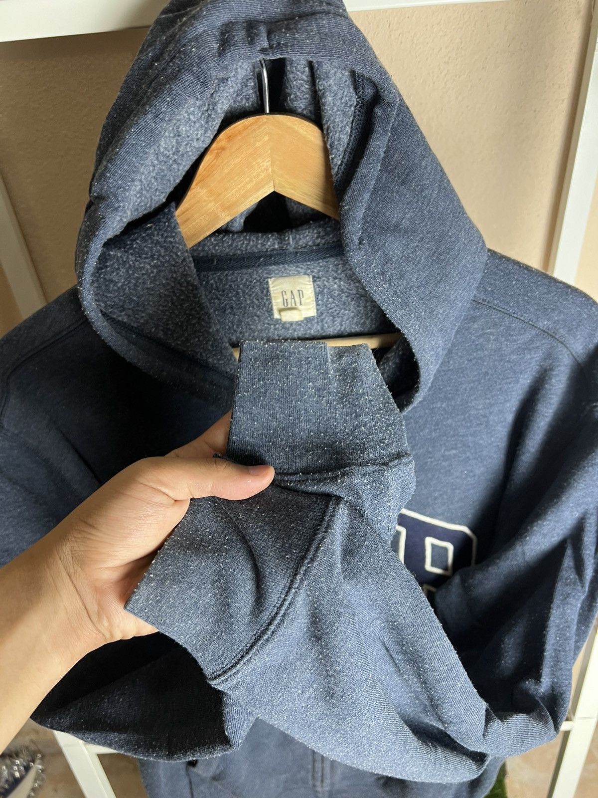 Gap × Vintage Vintage GAP Zipper Hoodie Size US M / EU 48-50 / 2 - 5 Thumbnail